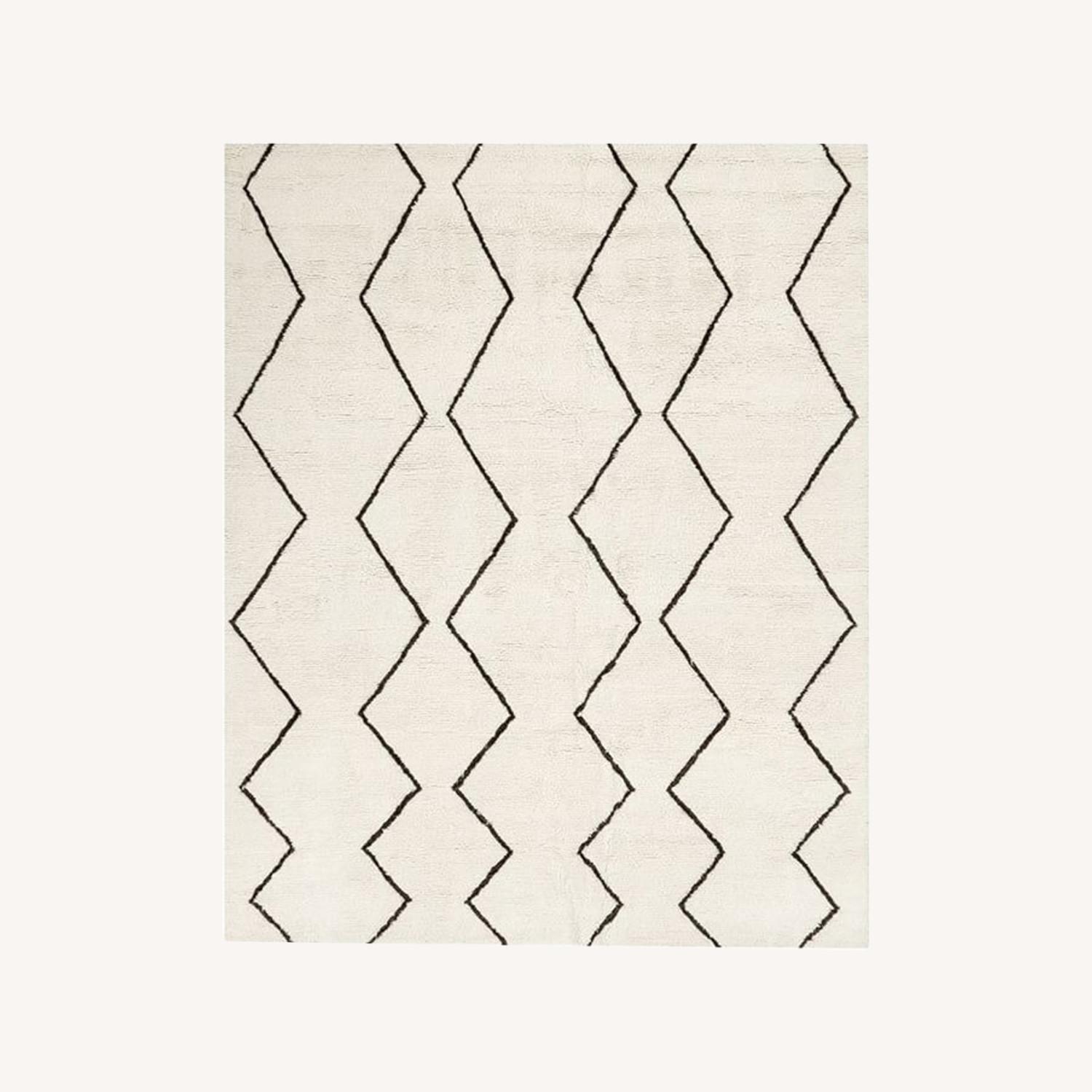 West Elm Souk Wool Nursery Rug - image-0