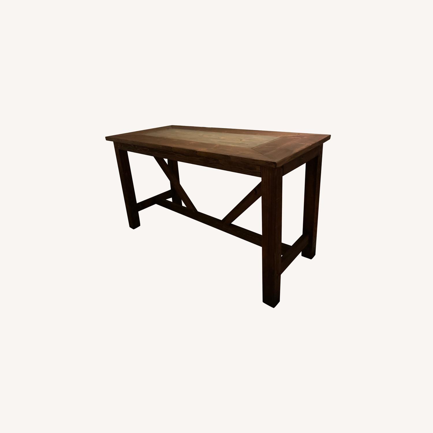 Large CustomMade Bar Table AptDeco
