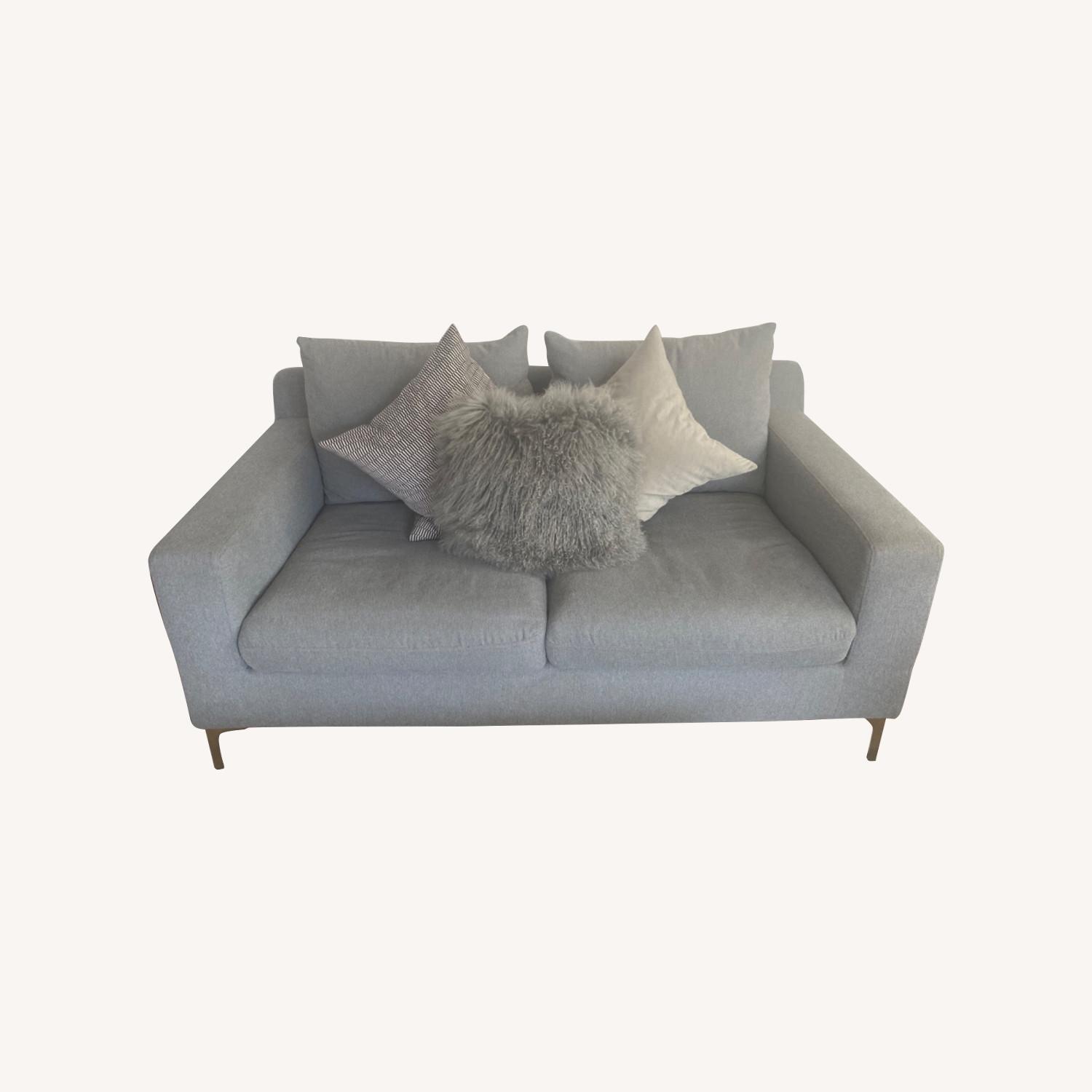Interior Define Gray Sloan Couch AptDeco