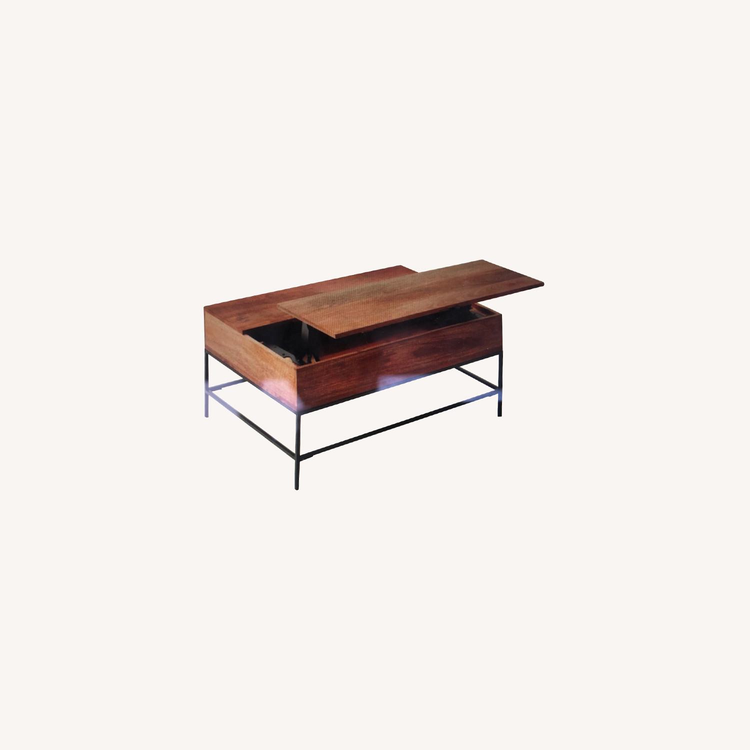 West Elm Storage Coffee Table - image-0