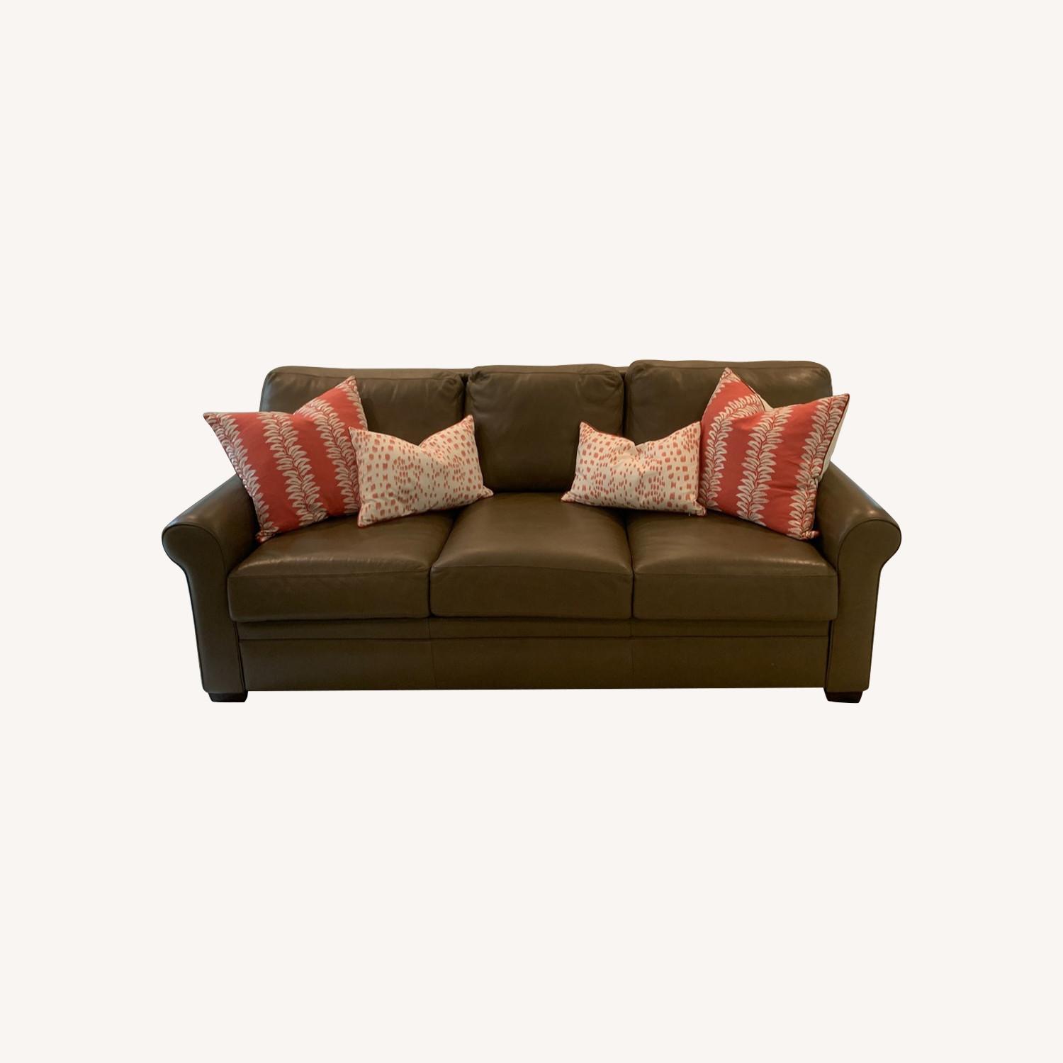 American Leather King Sleeper Sofa AptDeco