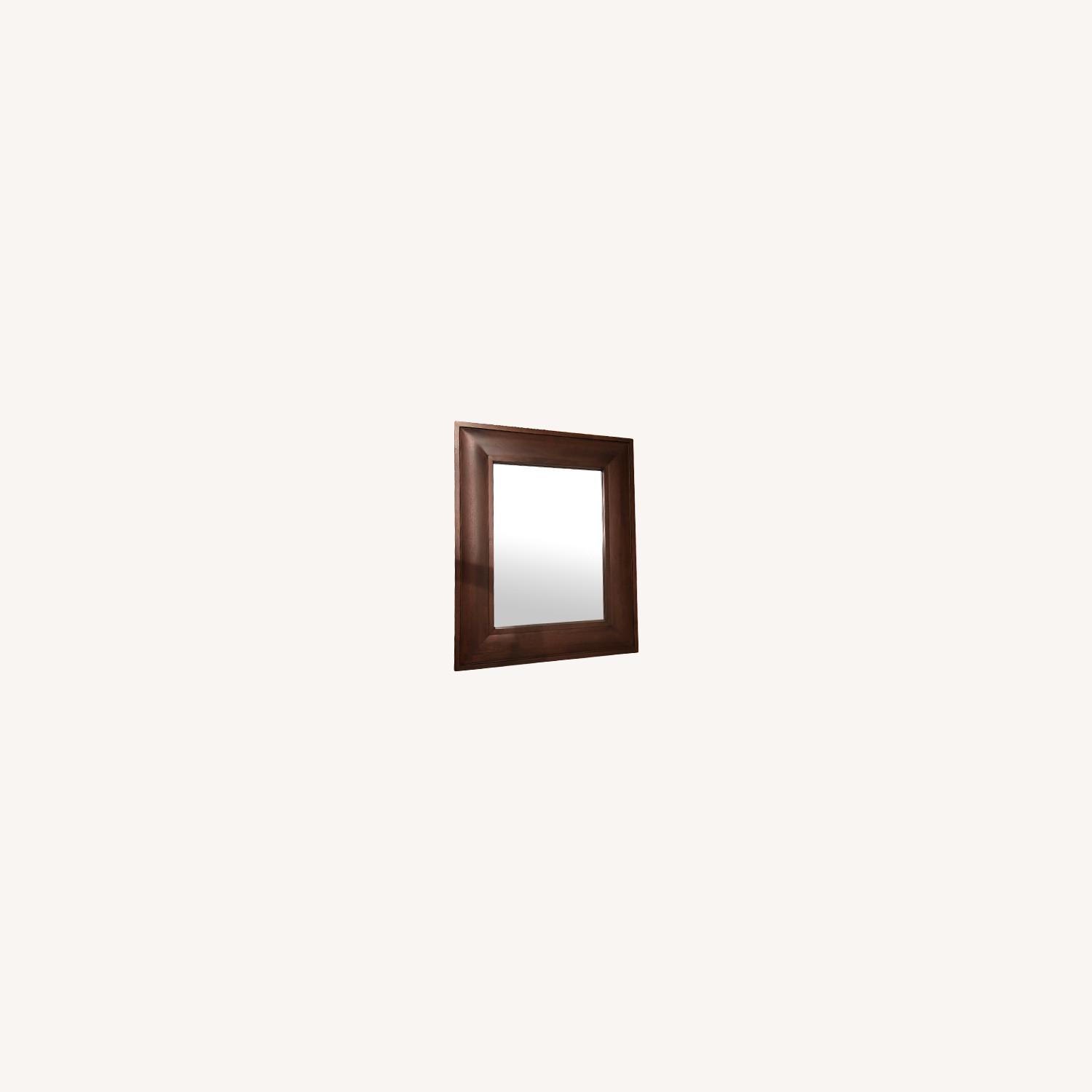 Pottery Barn Wooden Mirror - image-3