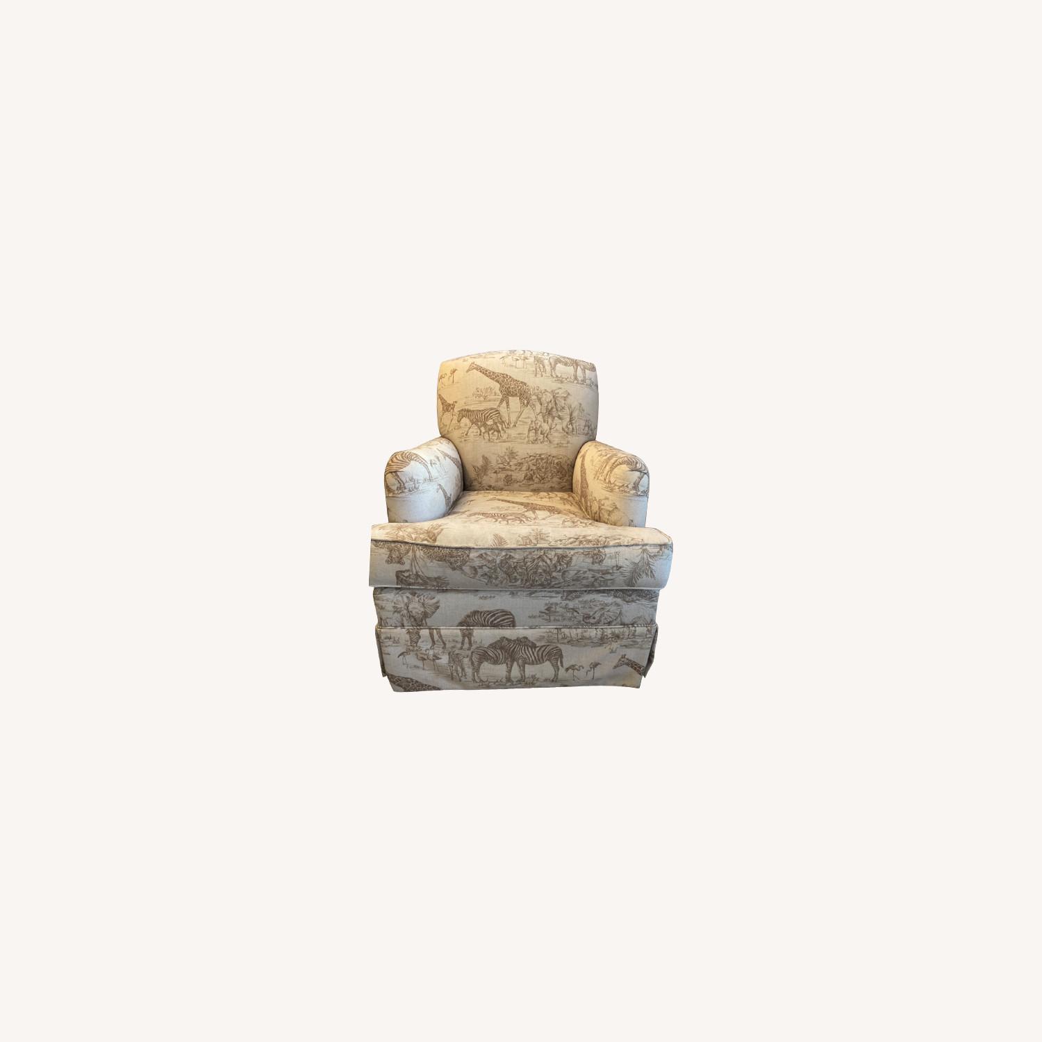 Ballard Designs Swivel Chair - image-0