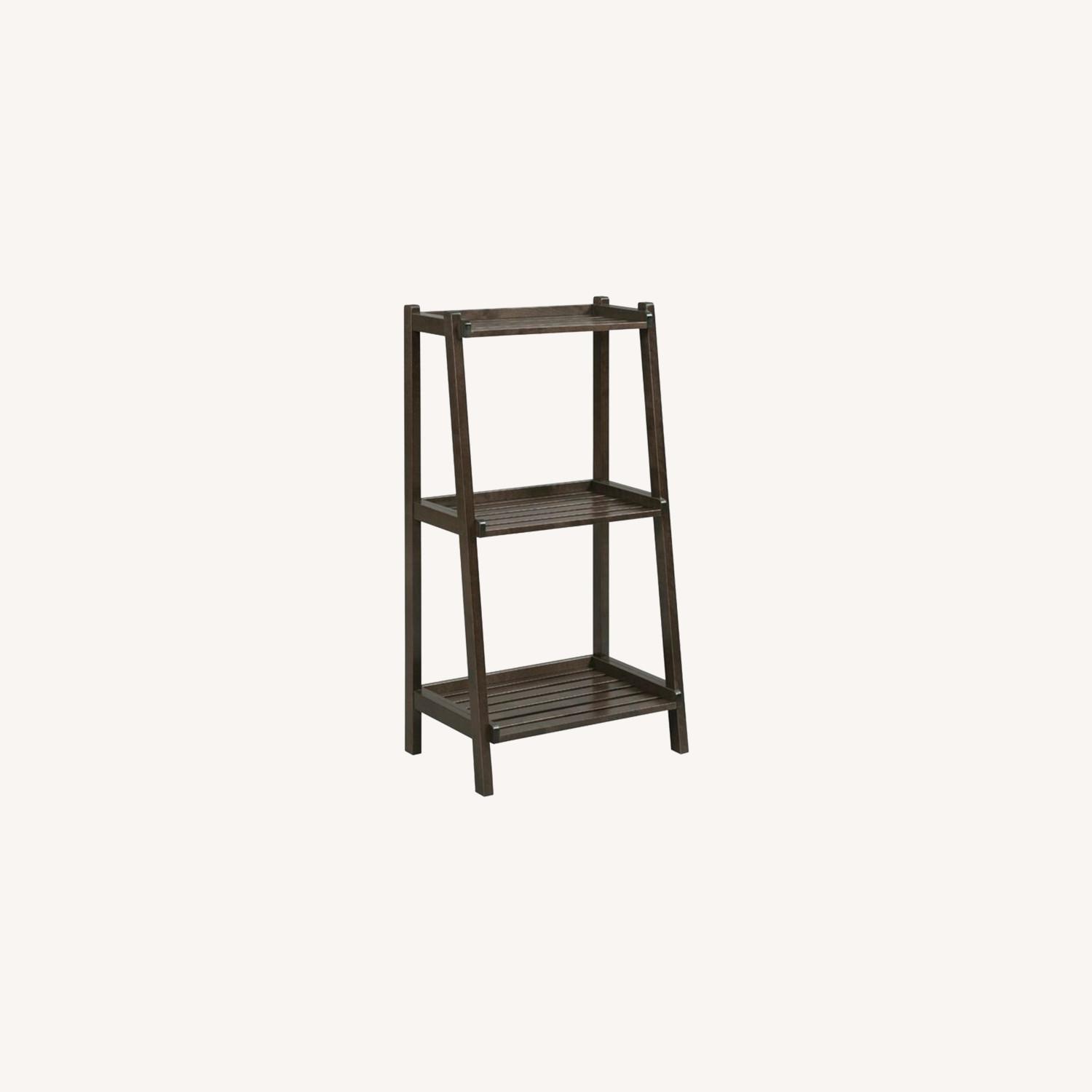 Wayfair Espresso Bookcase AptDeco
