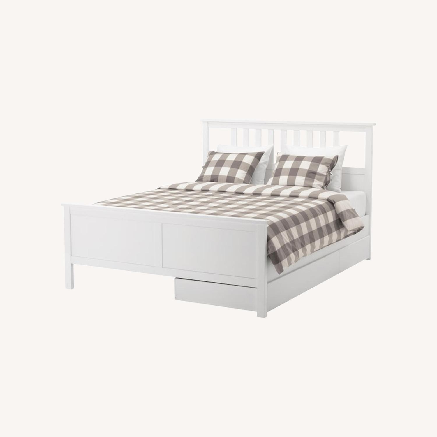 IKEA Hemnes Queen Bed AptDeco