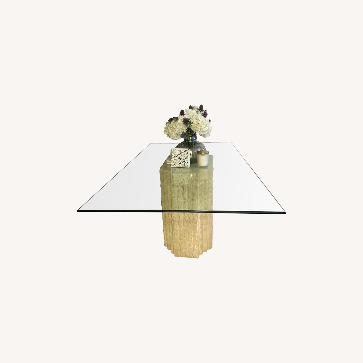 True Modern Dining Table - AptDeco