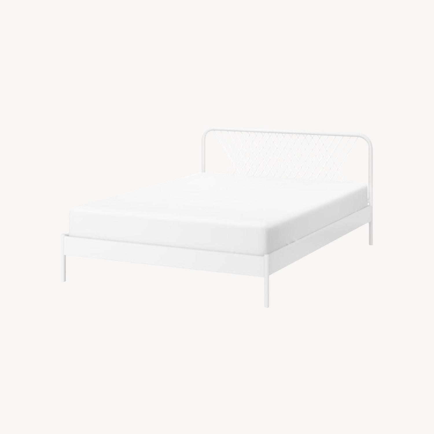 IKEA NESTTUN Steel Bed Frame - AptDeco