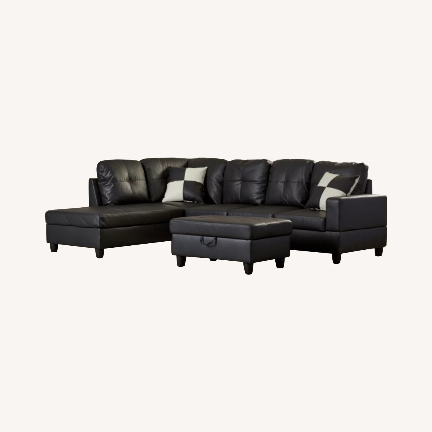 Wayfair Russ Sectional with Ottoman - image-0