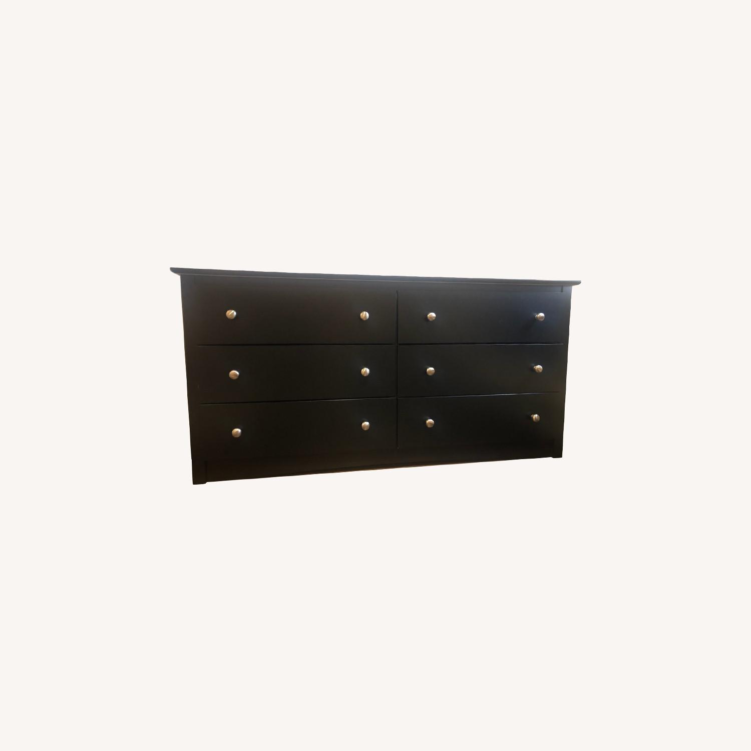 Sonoma Black 6Drawer Dresser AptDeco