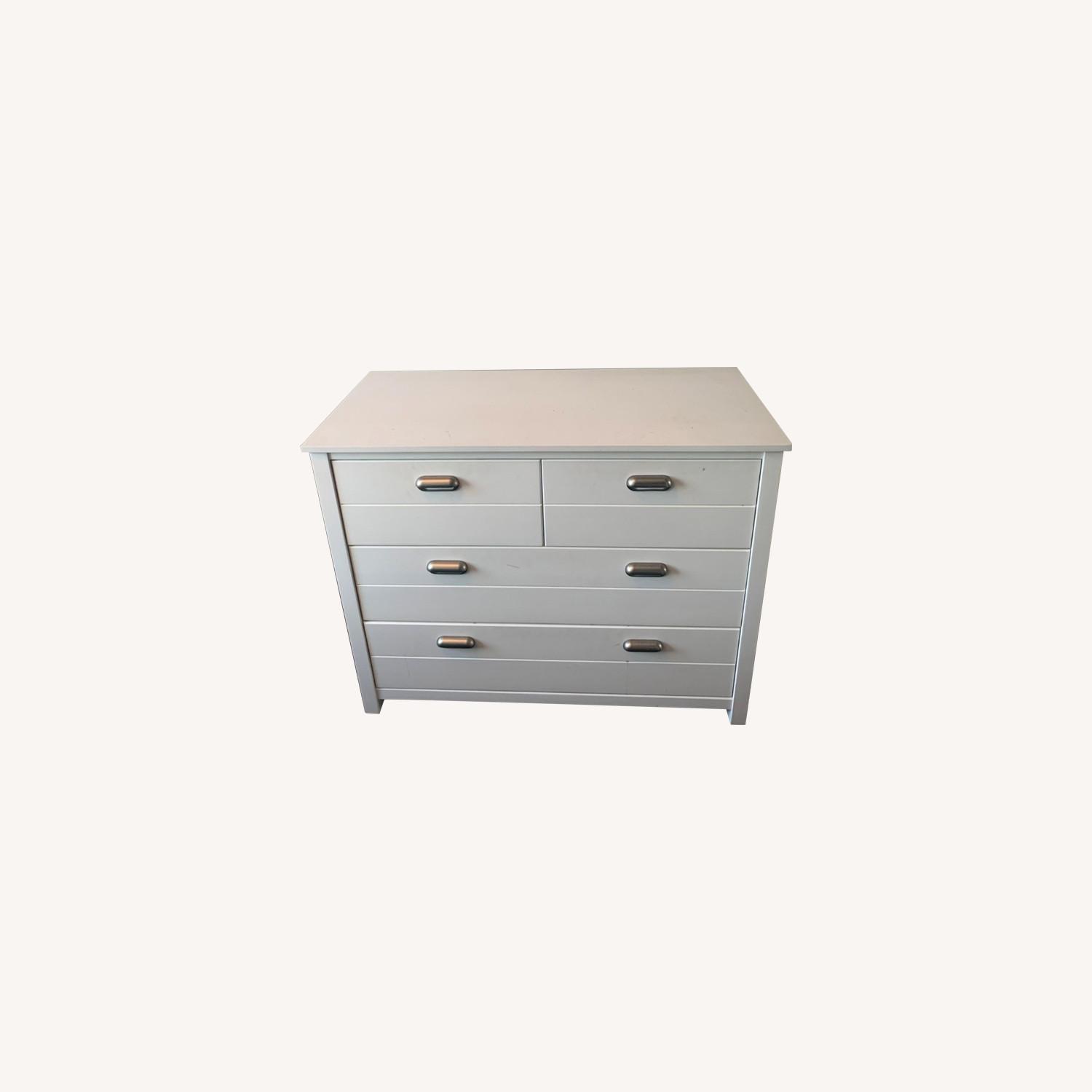 Restoration Hardware White Dresser AptDeco