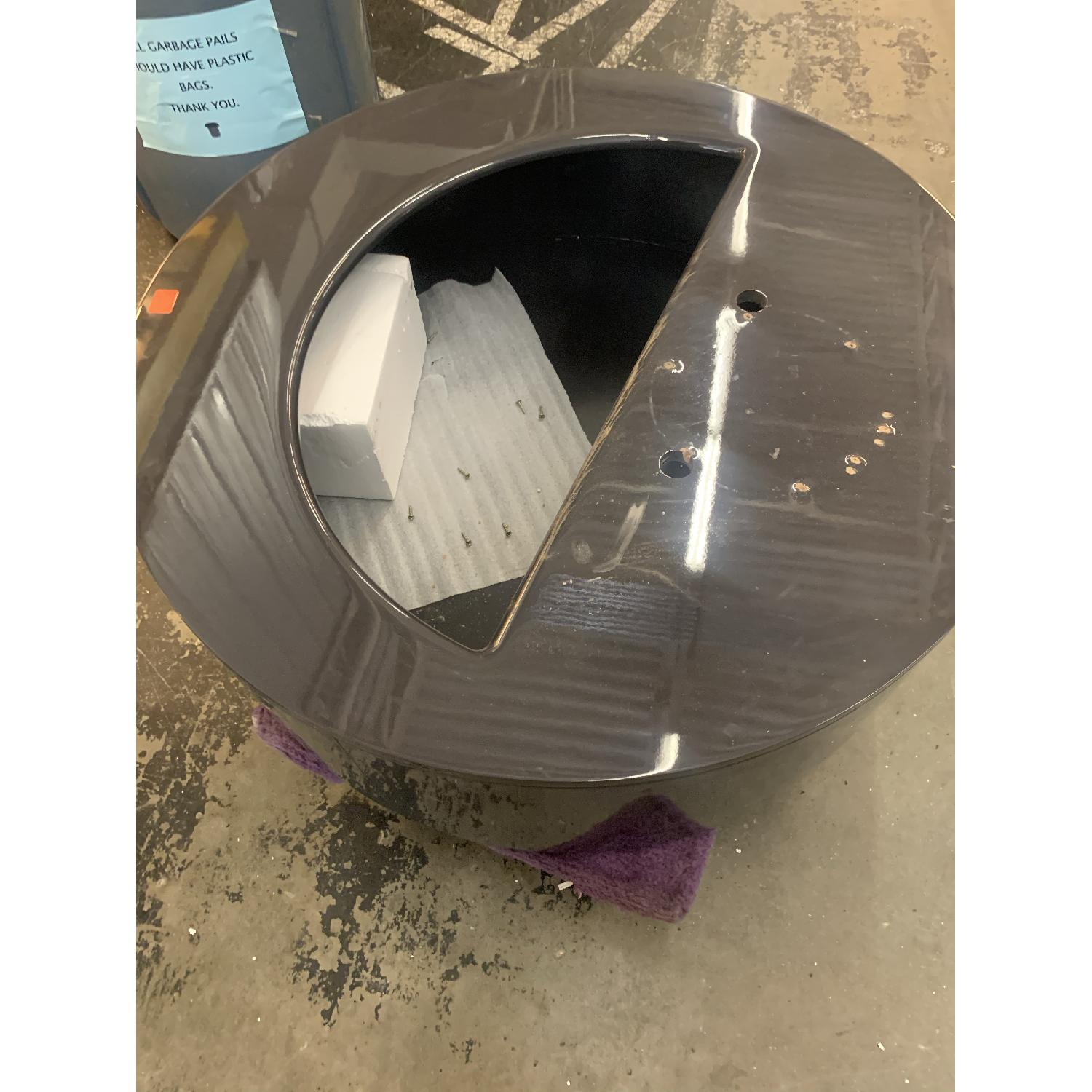 West Elm Stacked Disk Storage Coffee Table - image-4