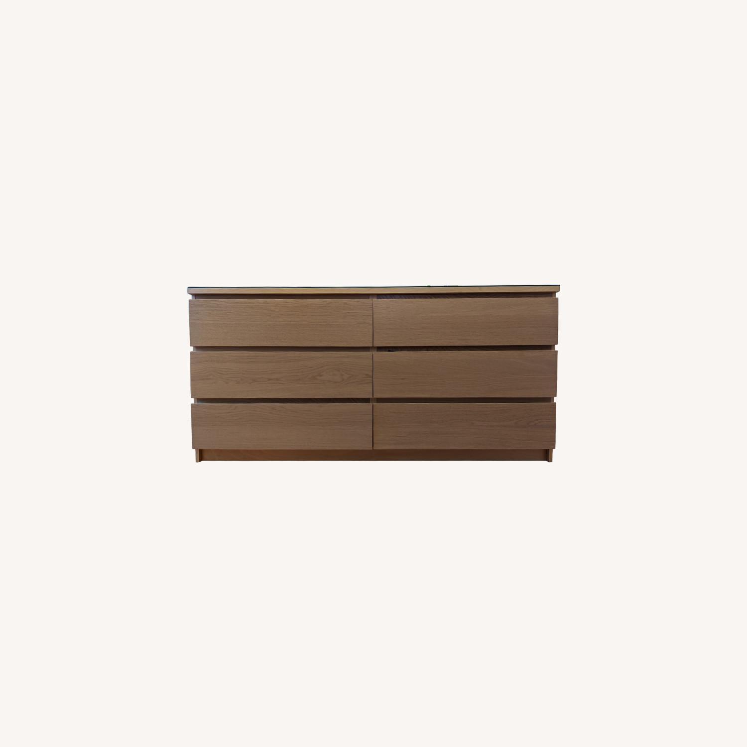IKEA MALM 6-drawer Dresser - image-0