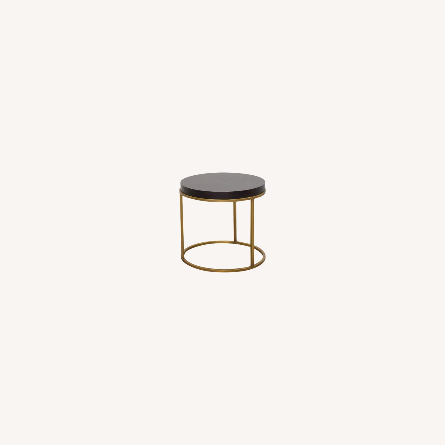 Restoration Hardware Nicholas Round Side Table AptDeco