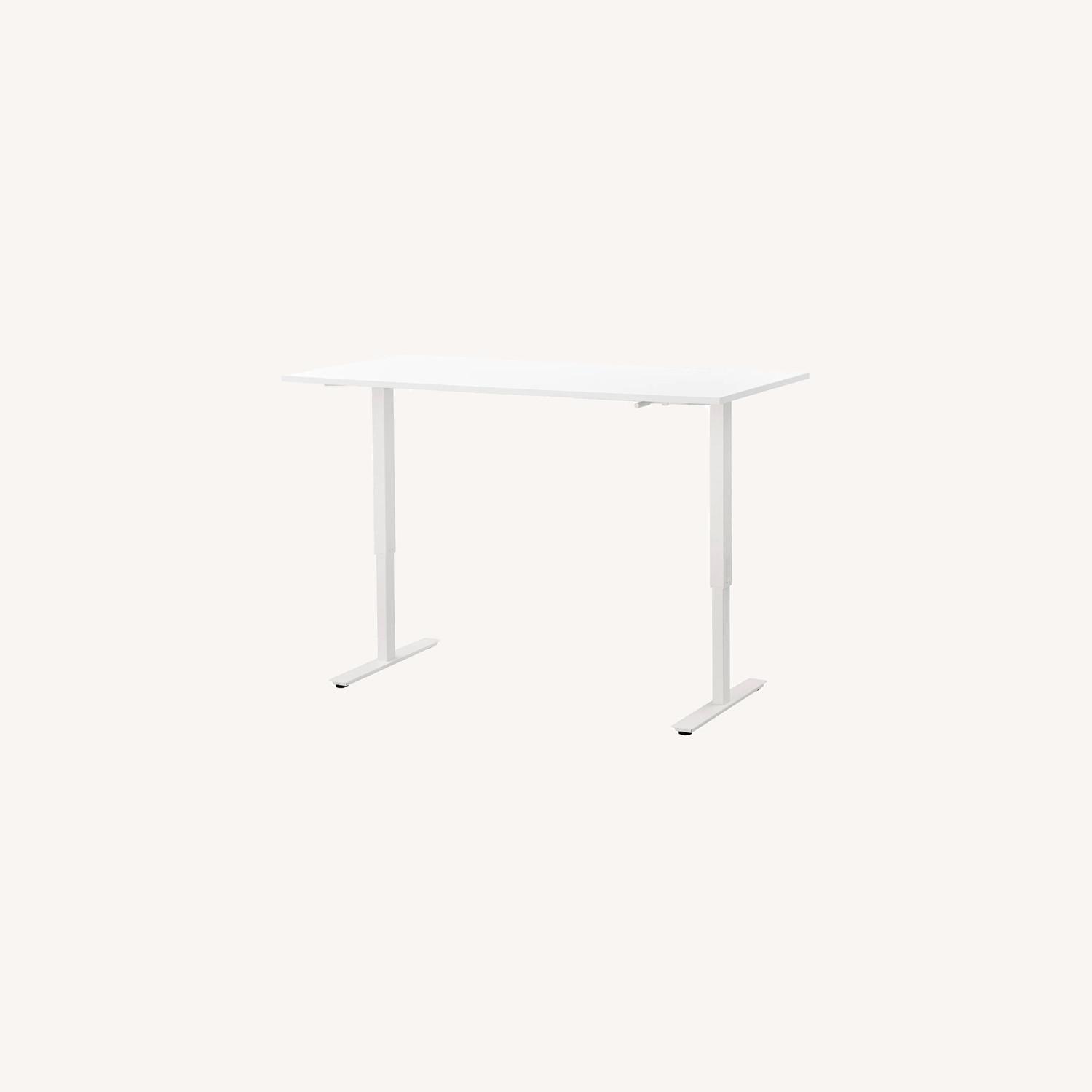 IKEA Adjustable Desk in White - image-0
