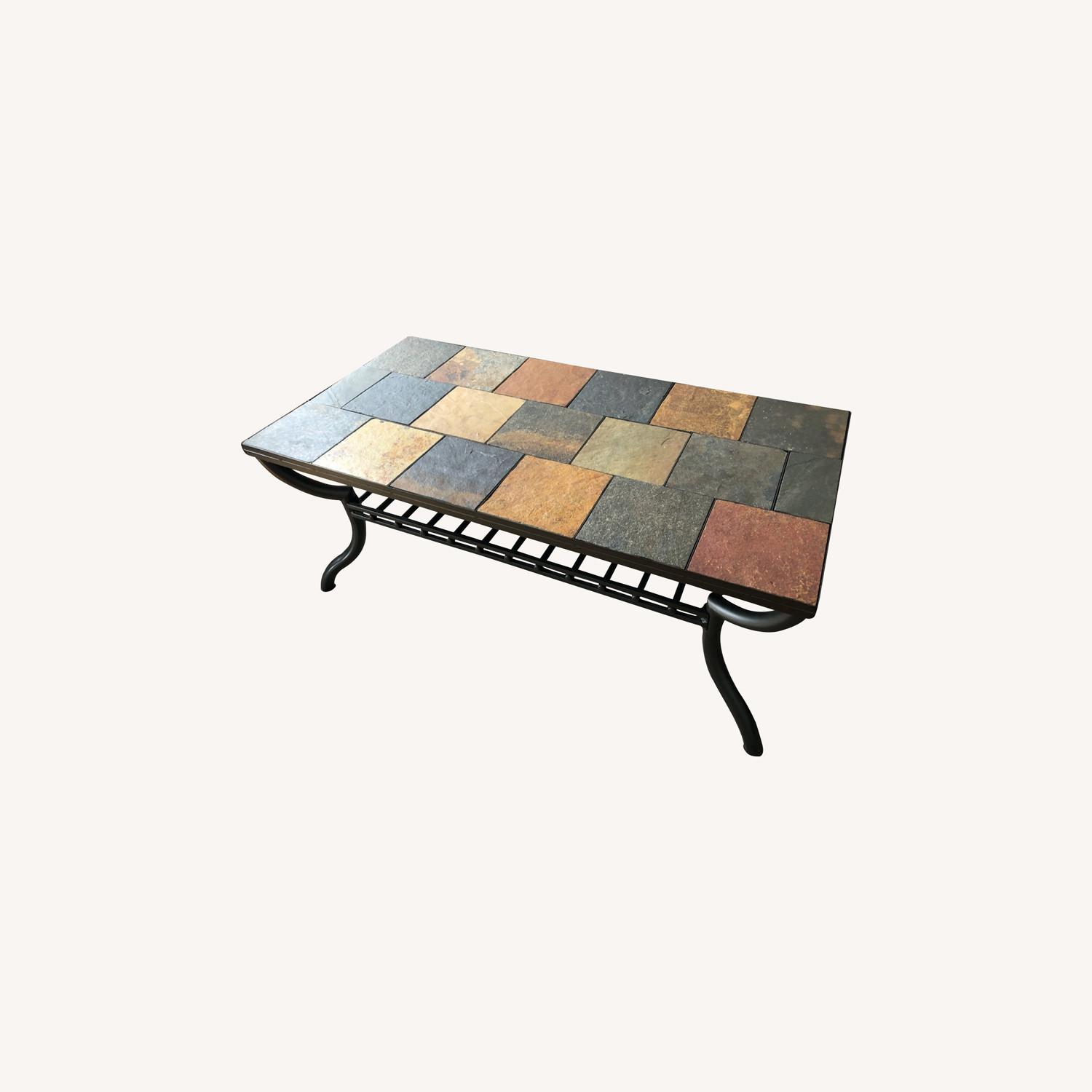 Ashley Antigo Stone Tile Coffee Table AptDeco
