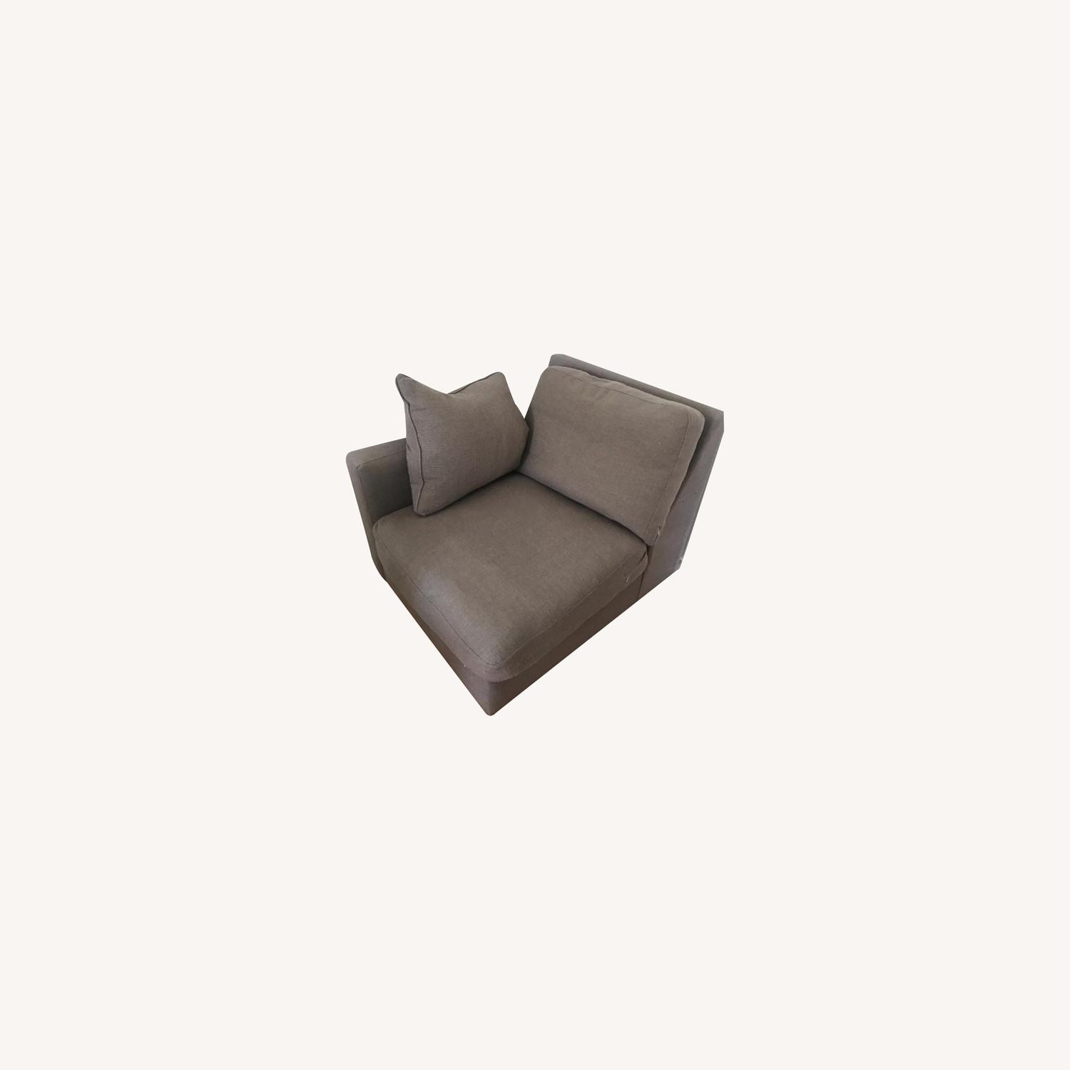 Comfy Gray Lounge Chair - image-0