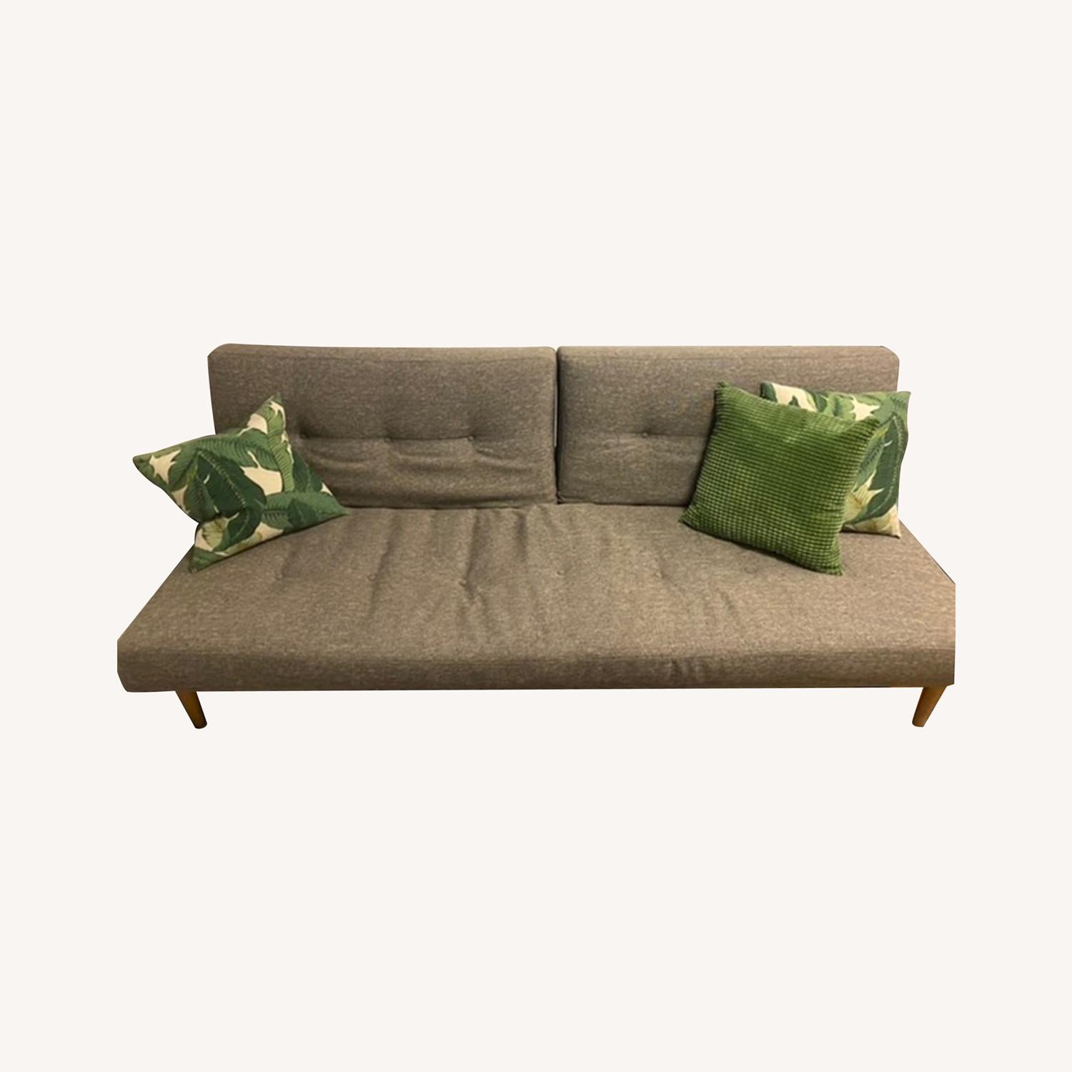 West Elm Mid Century Full Futon - image-0