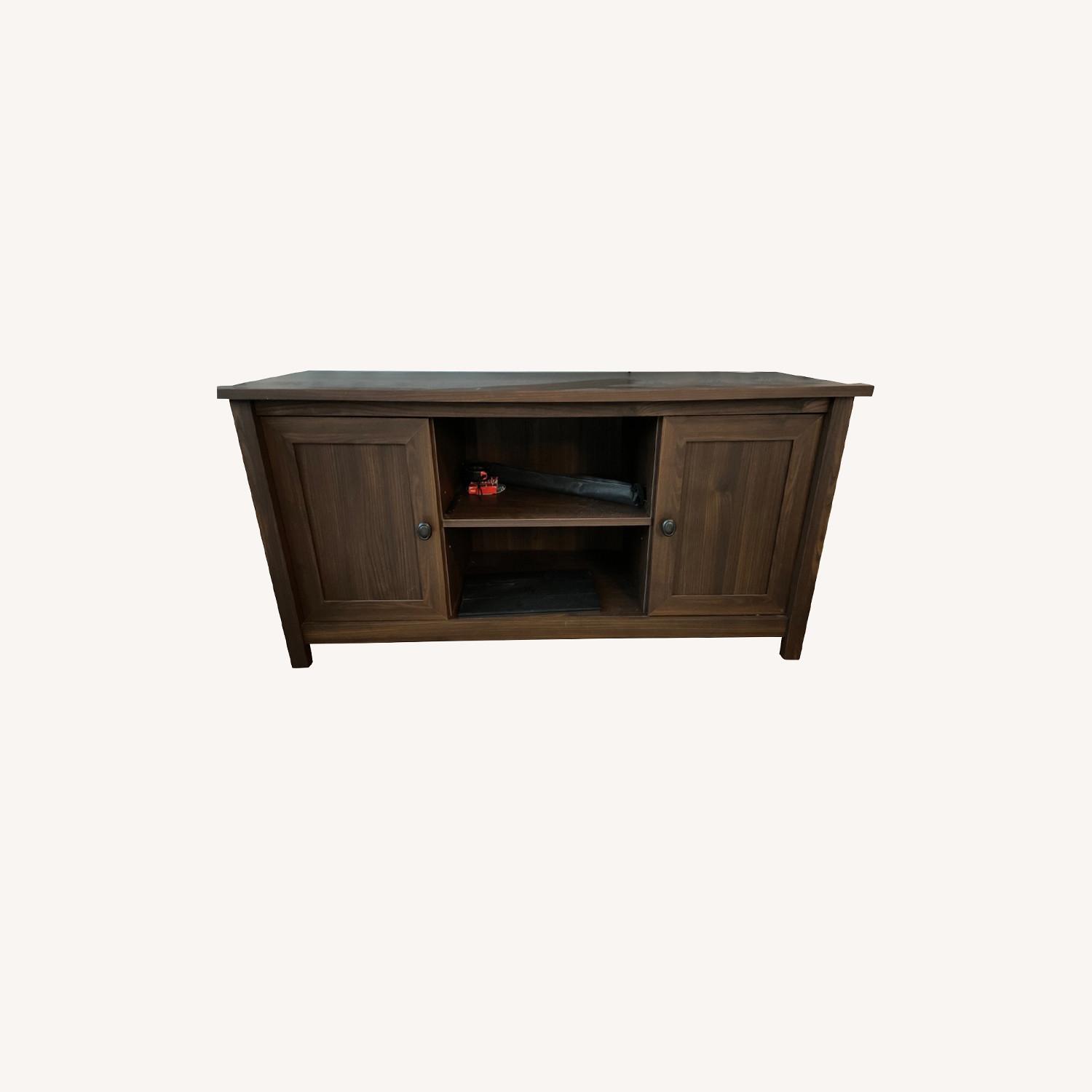 Dark Brown TV Stand AptDeco