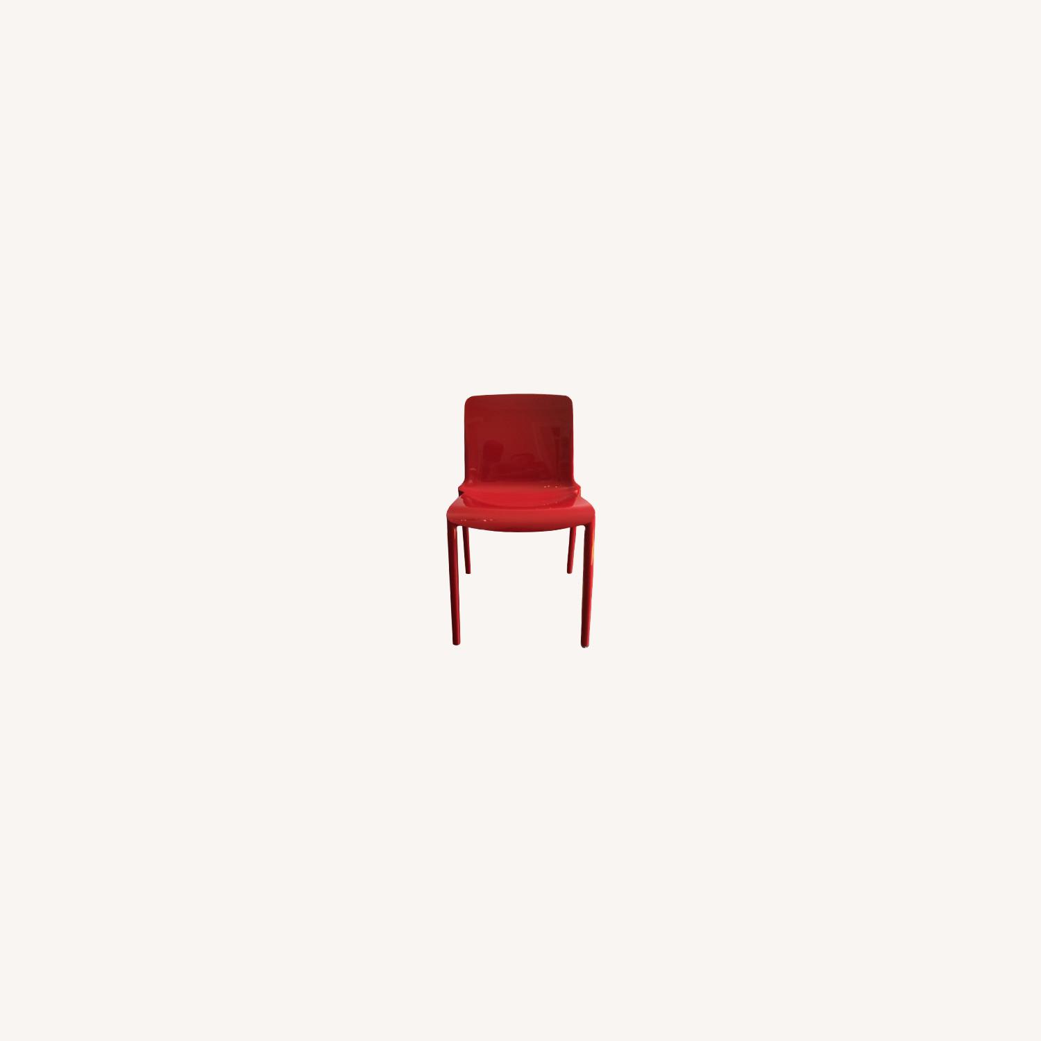 Wayfair Red Dining Chairs set of 4 AptDeco