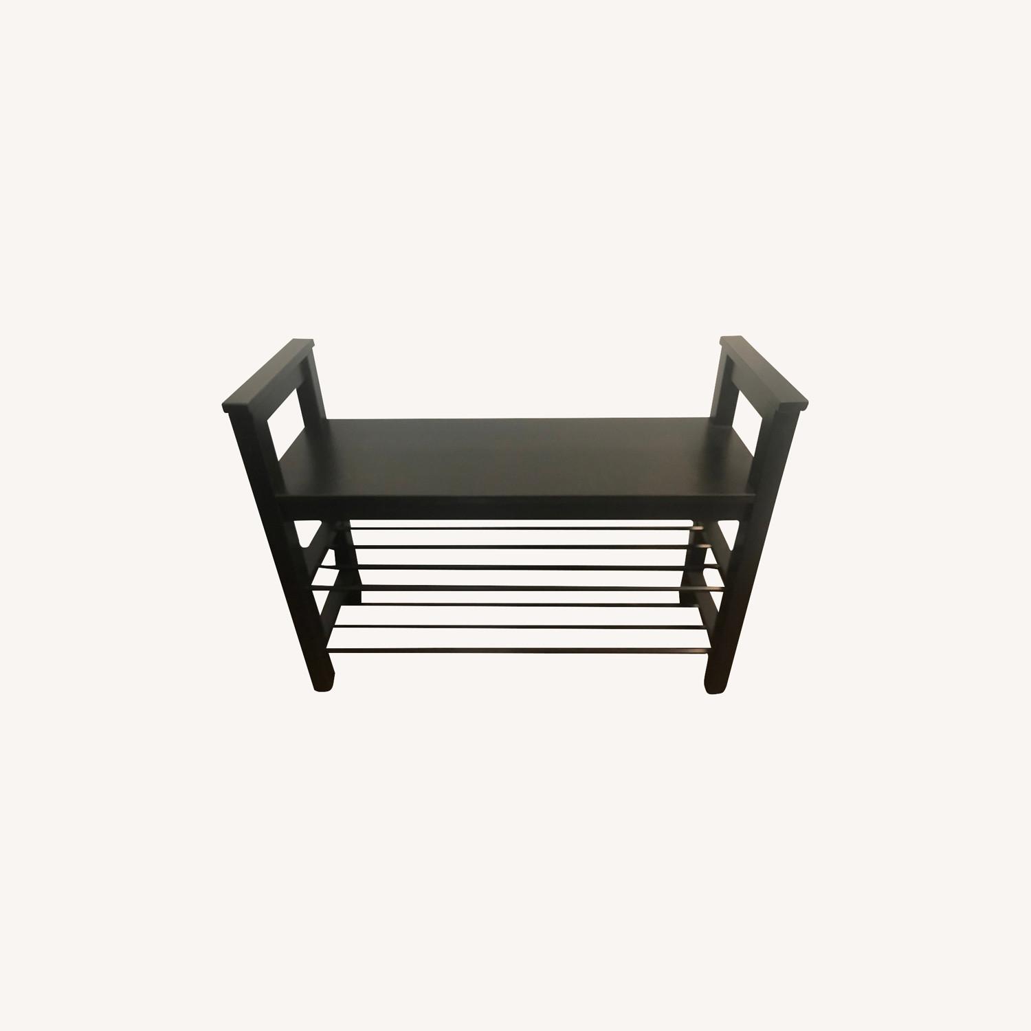 Wooden Shoe Ikea Tjusig Bench IKEA Tjusig Bench With Shoe Storage