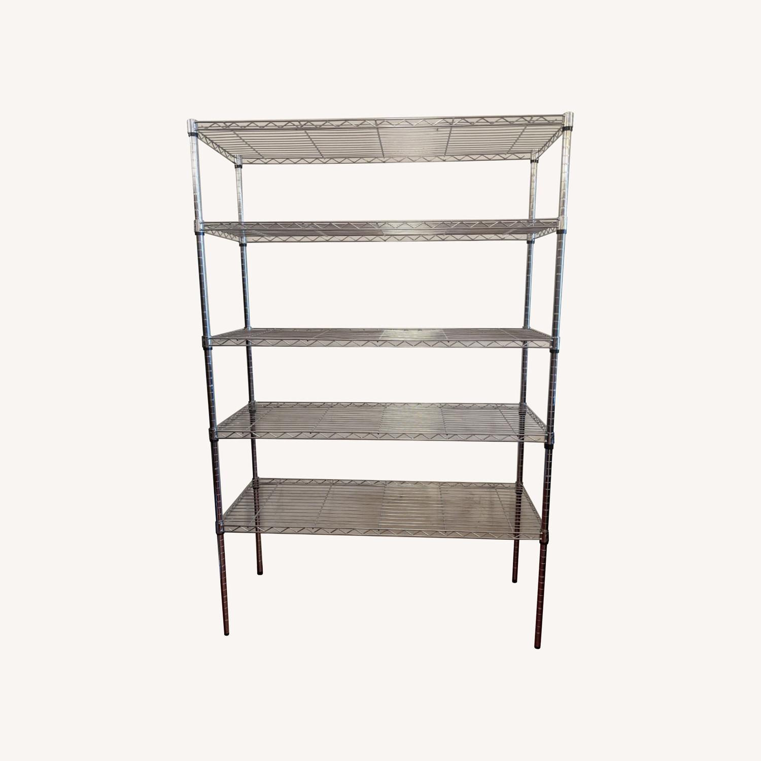 Sturdy Wire Shelving AptDeco