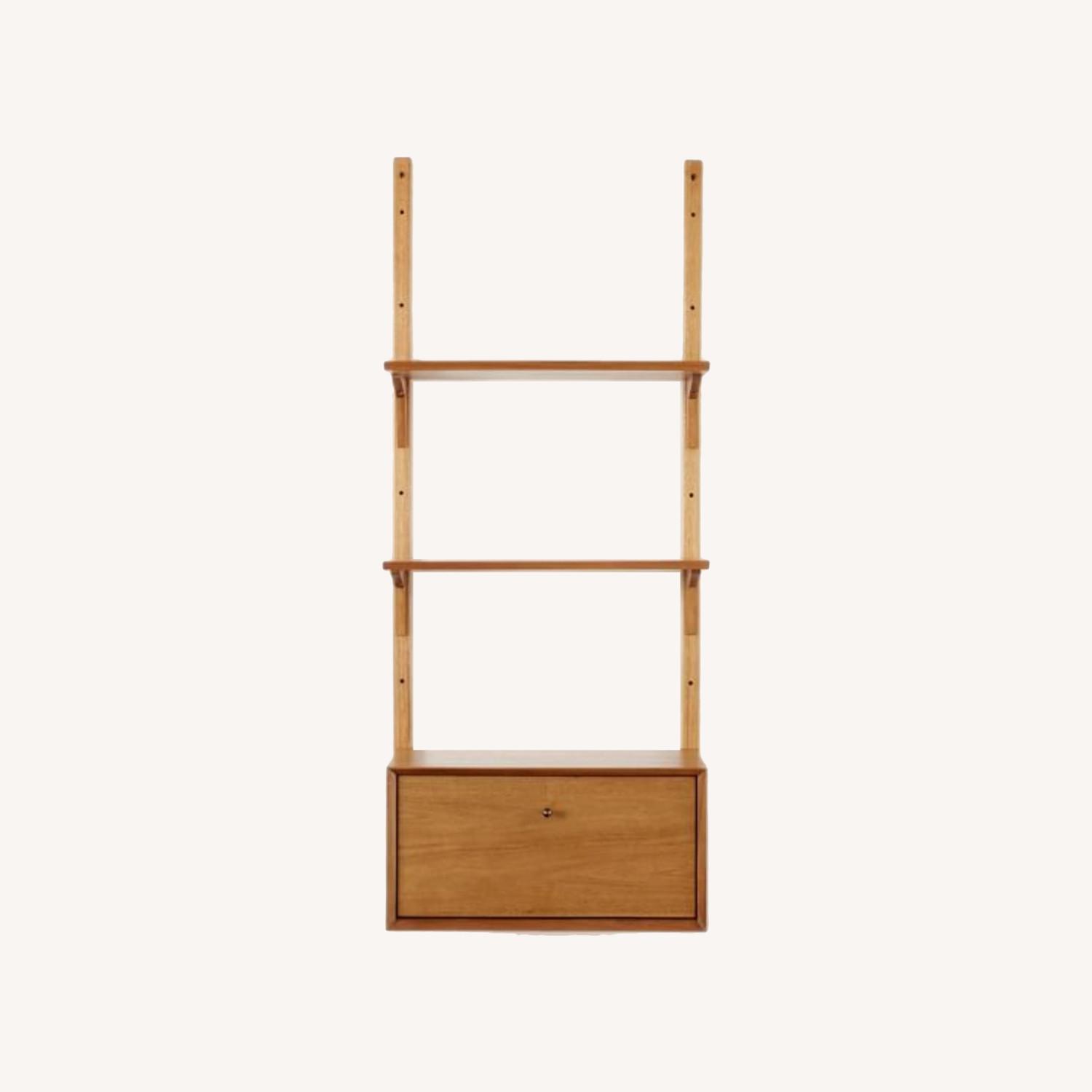 West Elm MidCentury Wall Shelving & Set AptDeco