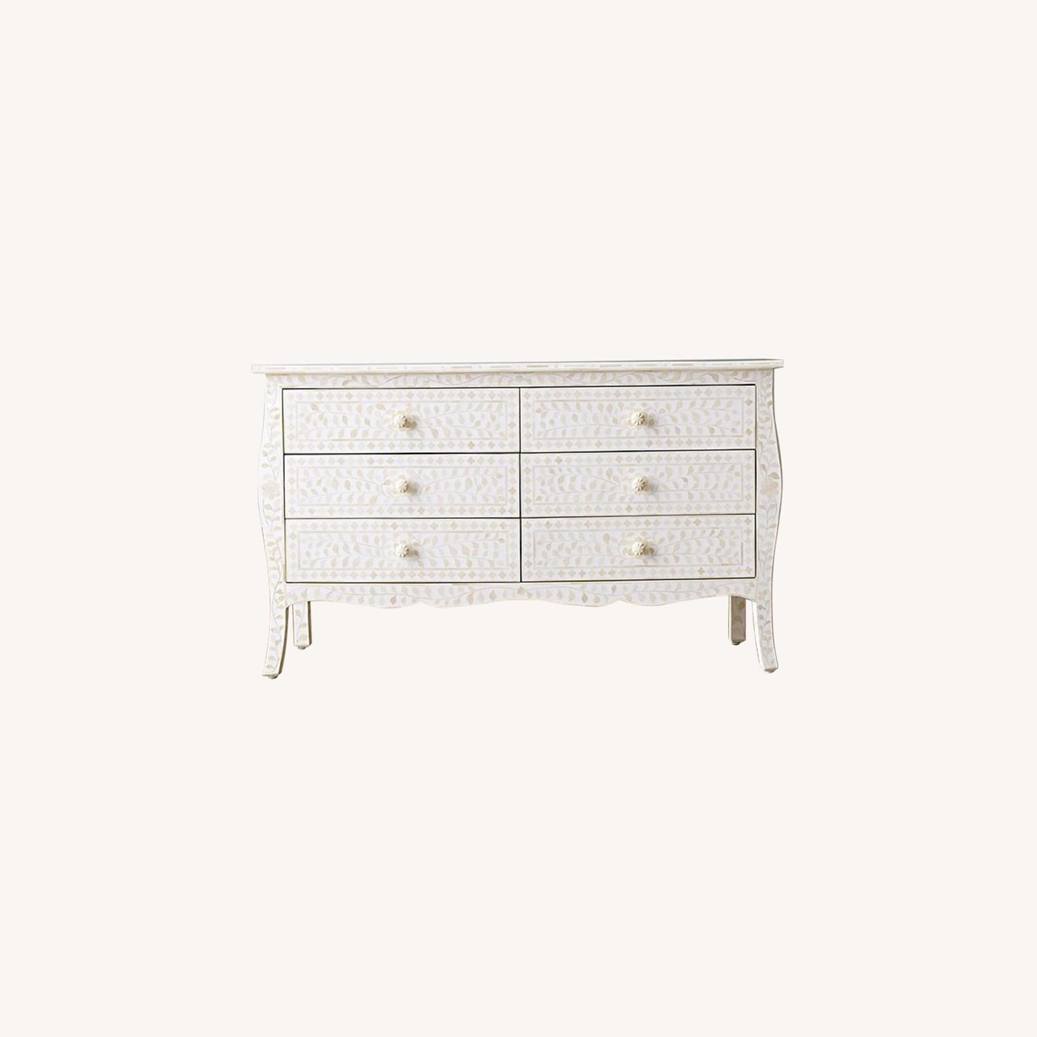 Restoration Hardware Bone Inlay Dresser - AptDeco