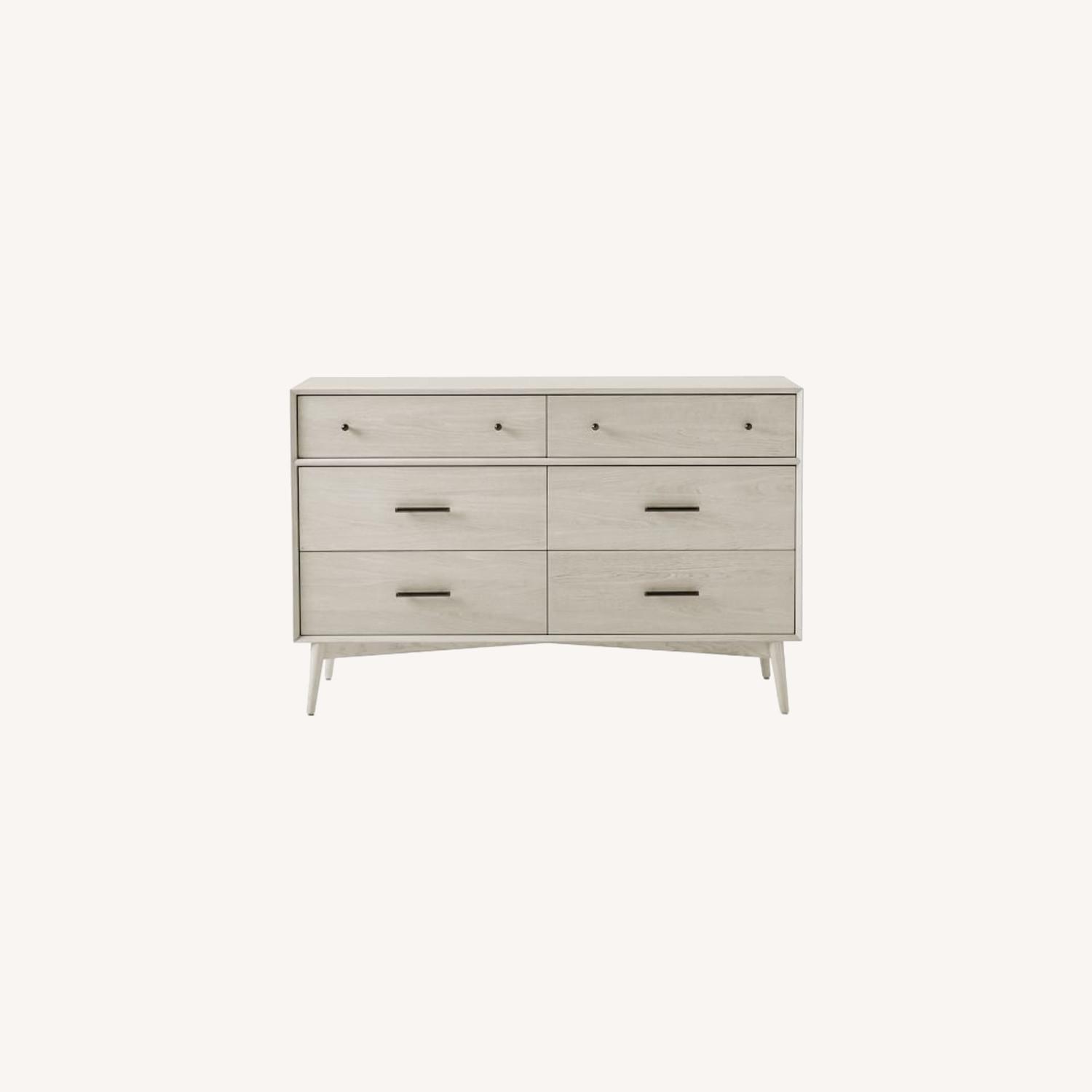 West Elm MidCentury 6Drawer Dresser, Pebble AptDeco