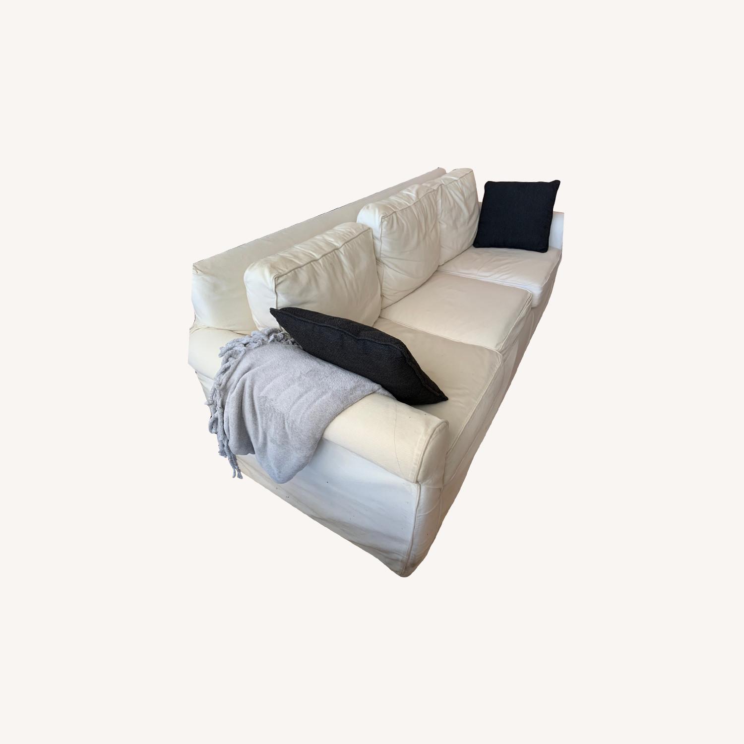 Pottery Barn Cameron Slipcovered Sofa AptDeco