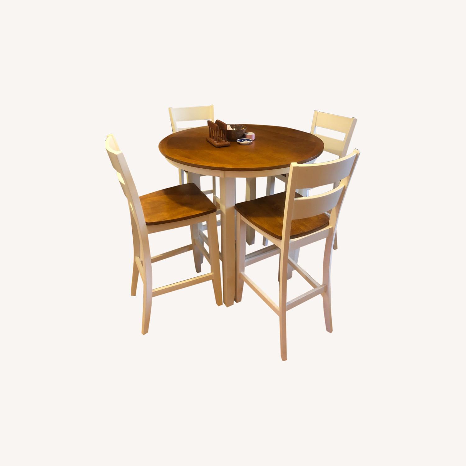 Bar Height Dining Table & Chair Set - image-0