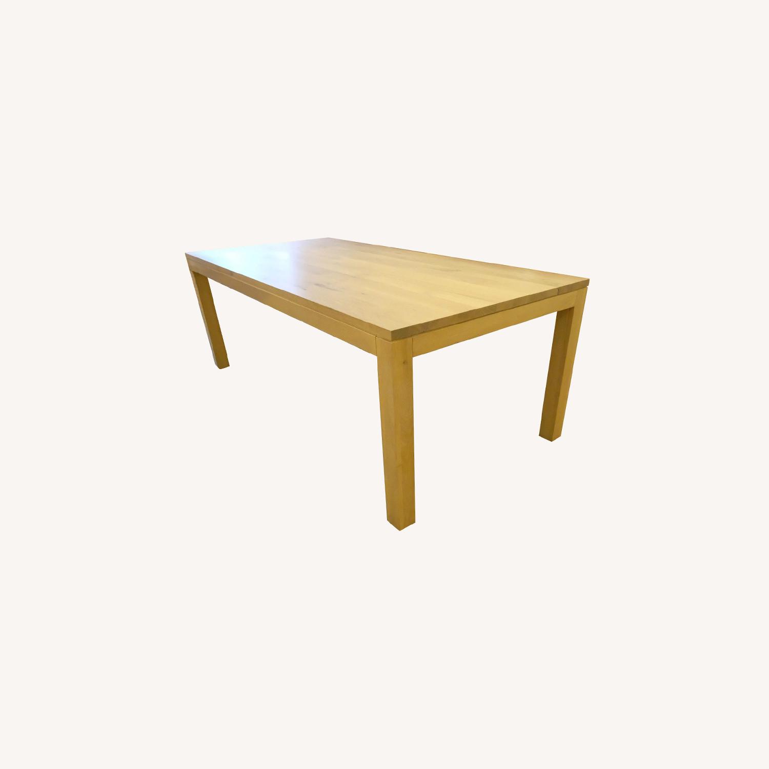 Ethnicraft Oak Apron Dining Table AptDeco