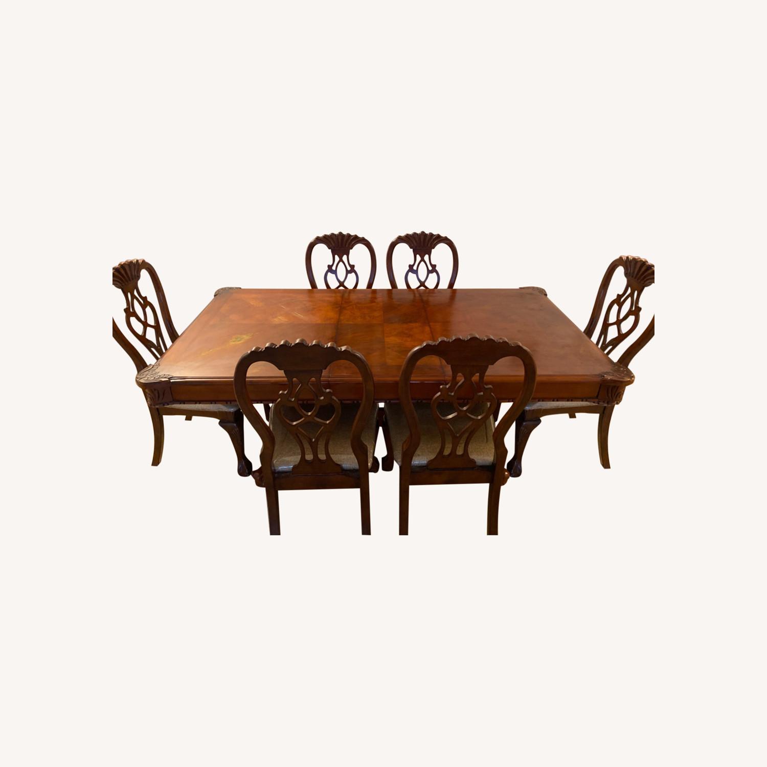 Vintage Extendable Dining Table - image-0