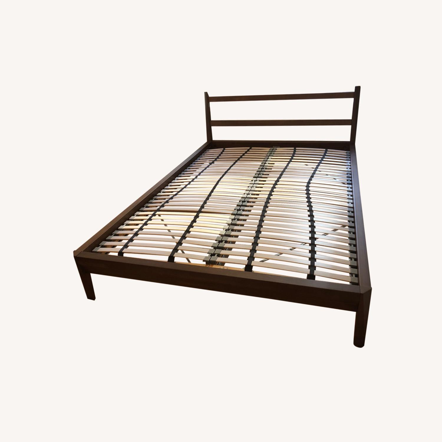 IKEA Stockholm Queen Bed - AptDeco