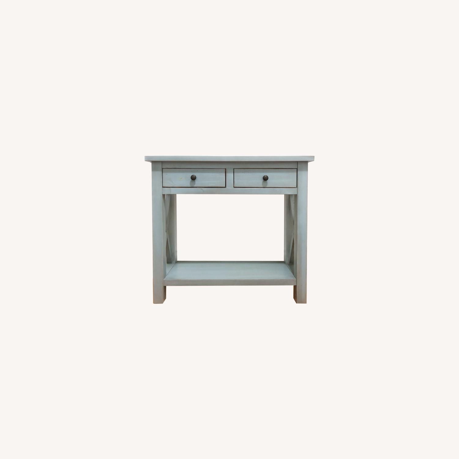 Home Goods Rustic Wooden Console Table - image-0