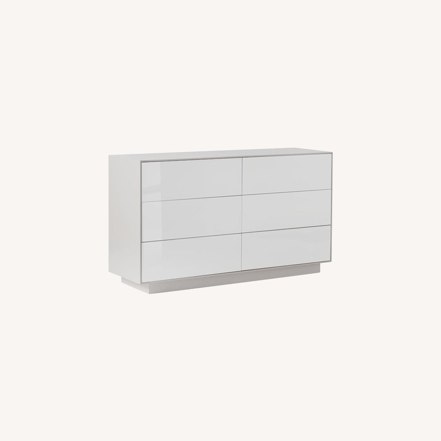 West Elm Emilia 6Drawer Dresser Haze AptDeco
