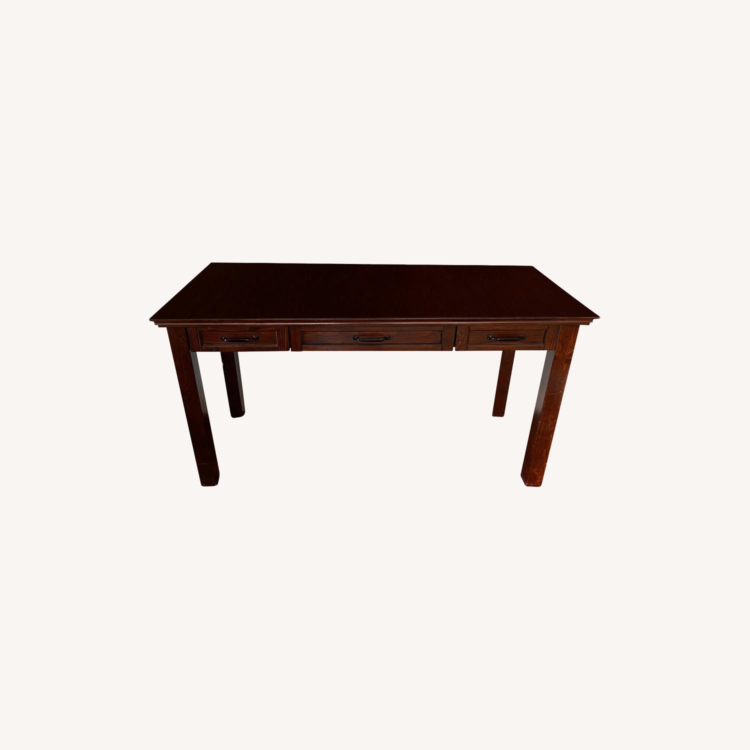Pottery Barn Desk with Hutch - image-0