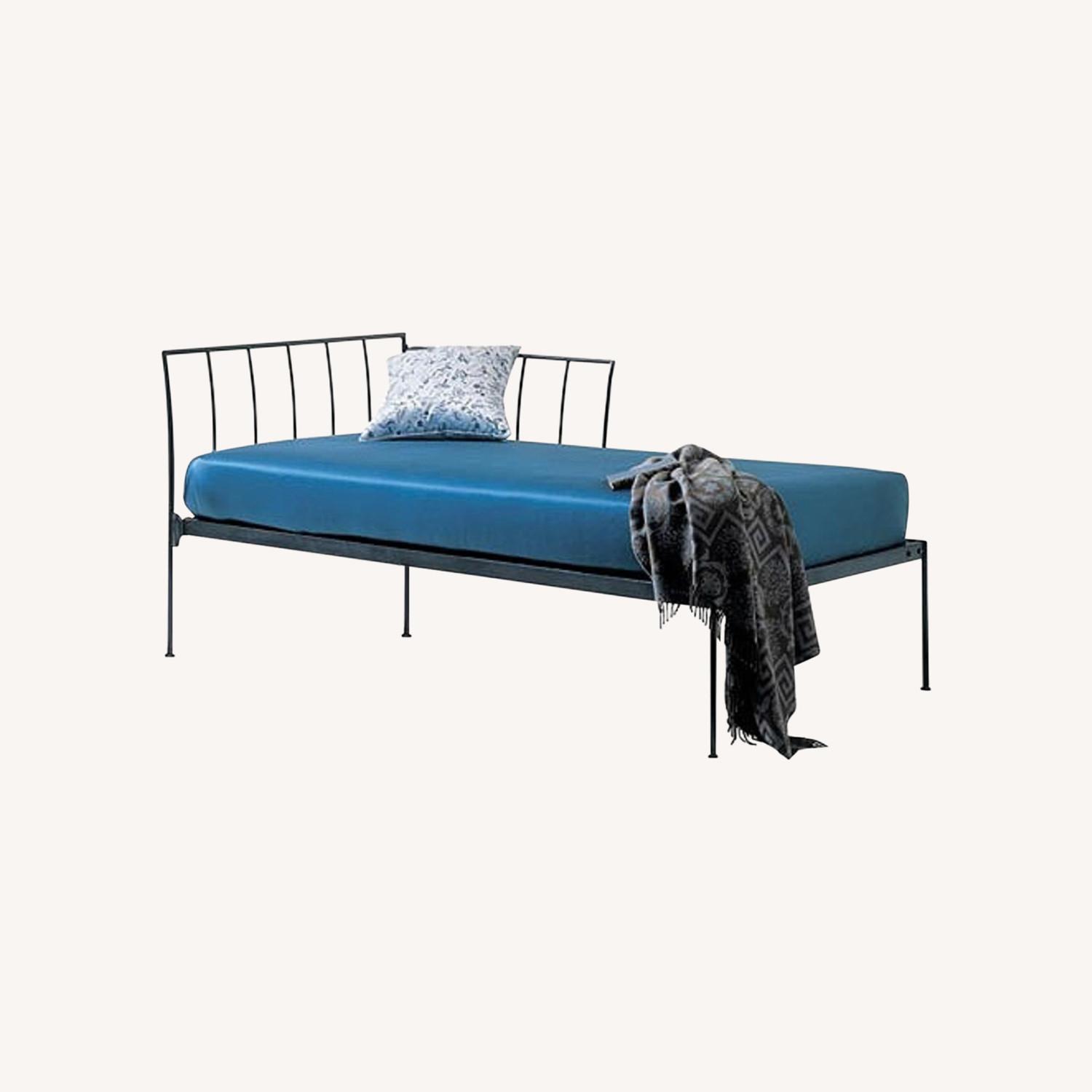 Charles P Rogers Wrought Iron Chaise Daybed AptDeco