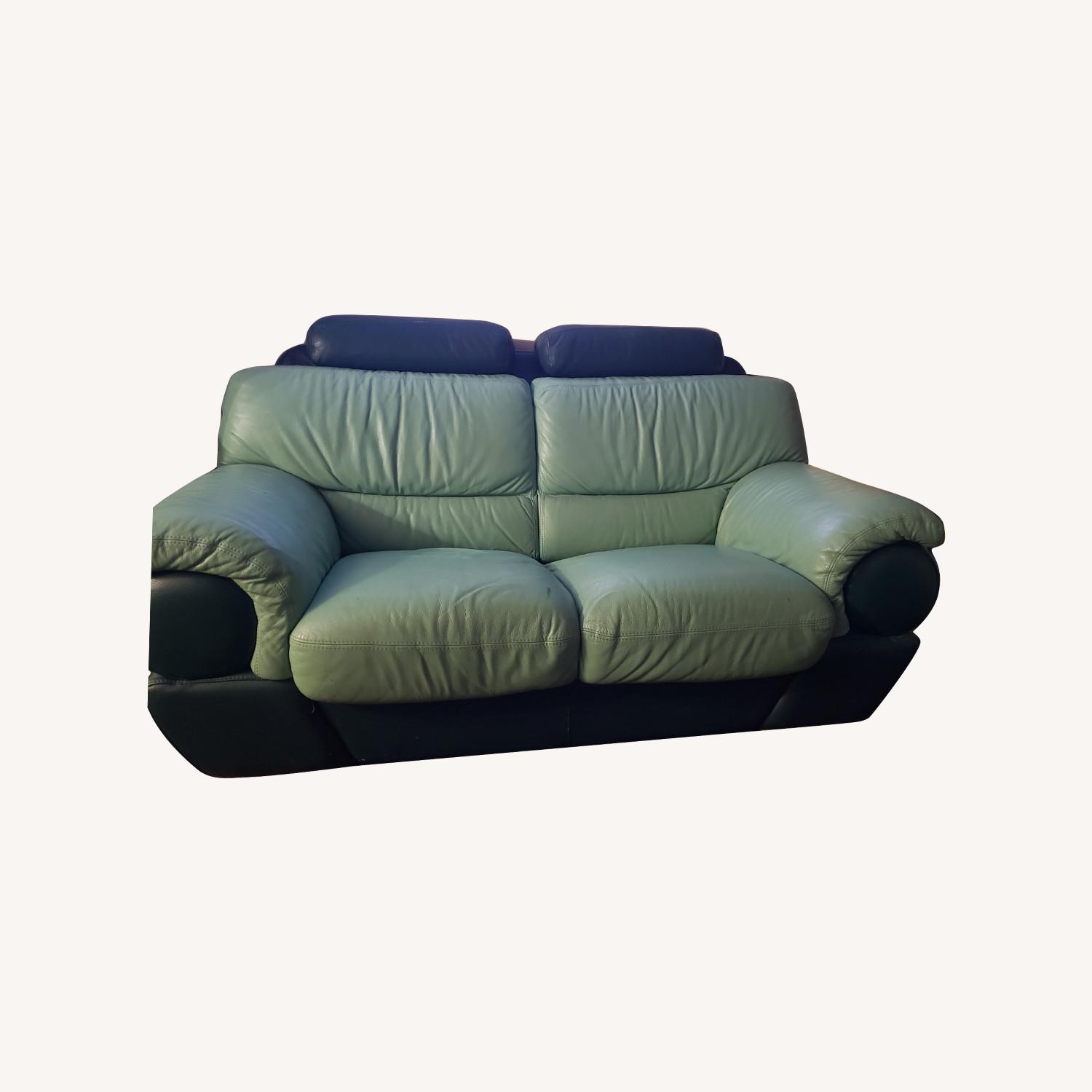 Leather Italia USA 2 Seater Sofa - image-0