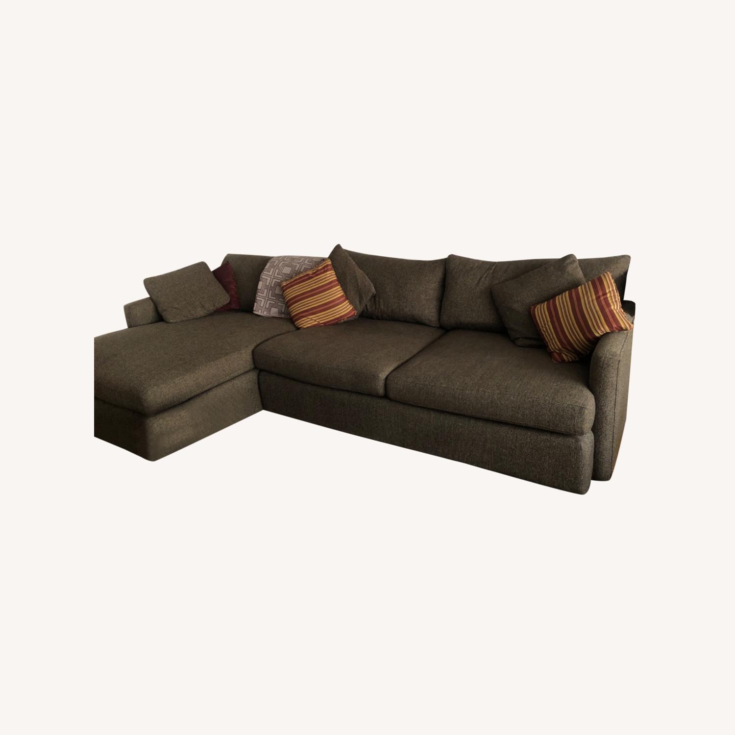 Crate & Barrel Lounge II 2Piece Sectional AptDeco