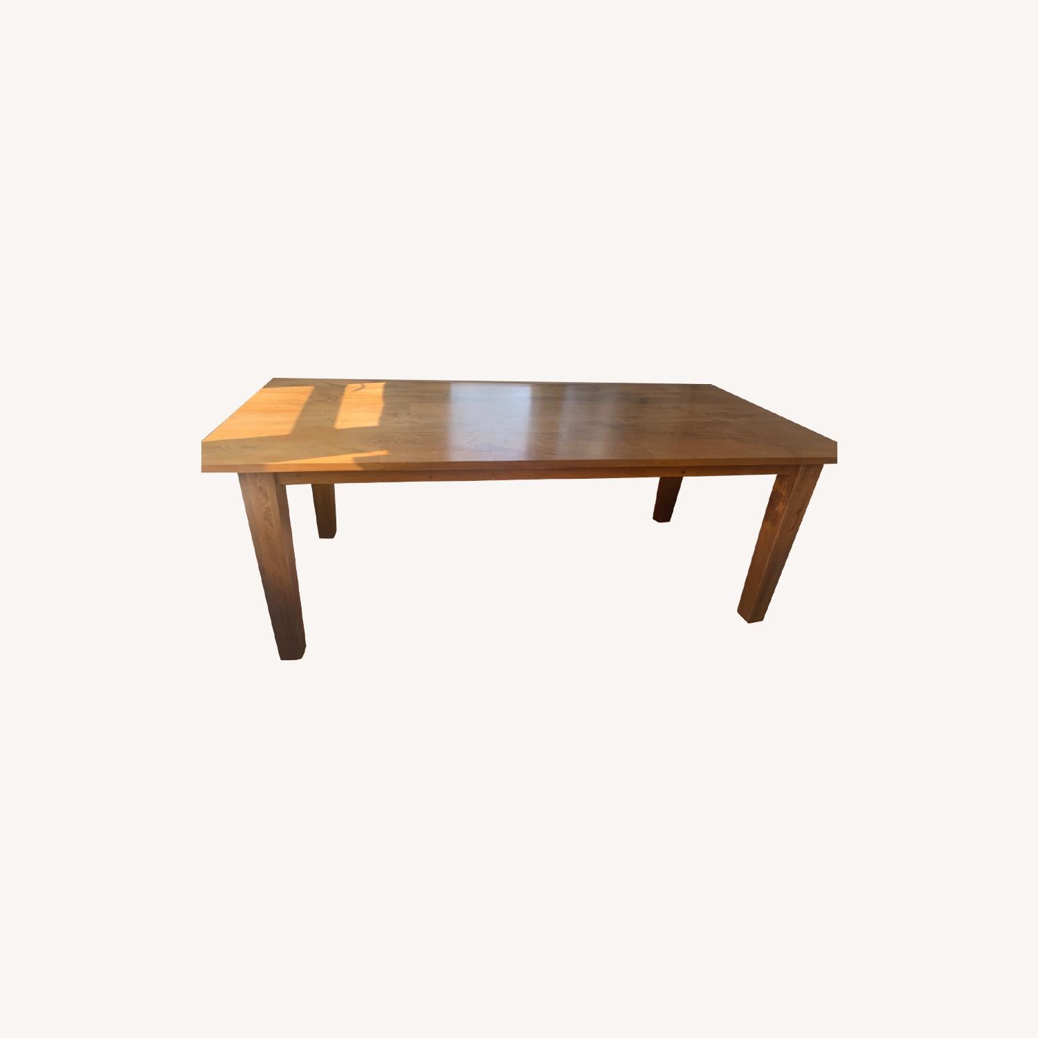 Crate and Barrel Basque Dining Table AptDeco