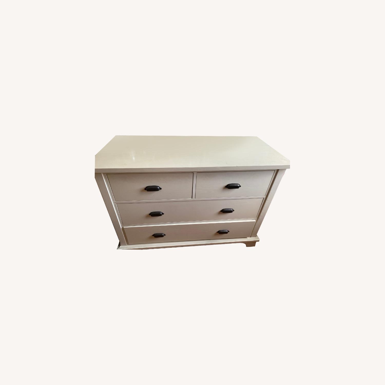 Pottery Barn White Dresser AptDeco