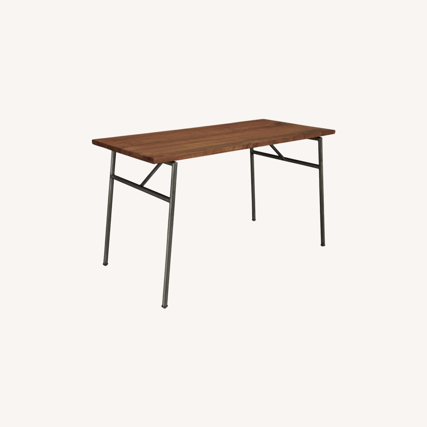 CB2 Lecture Desk, Acacia AptDeco