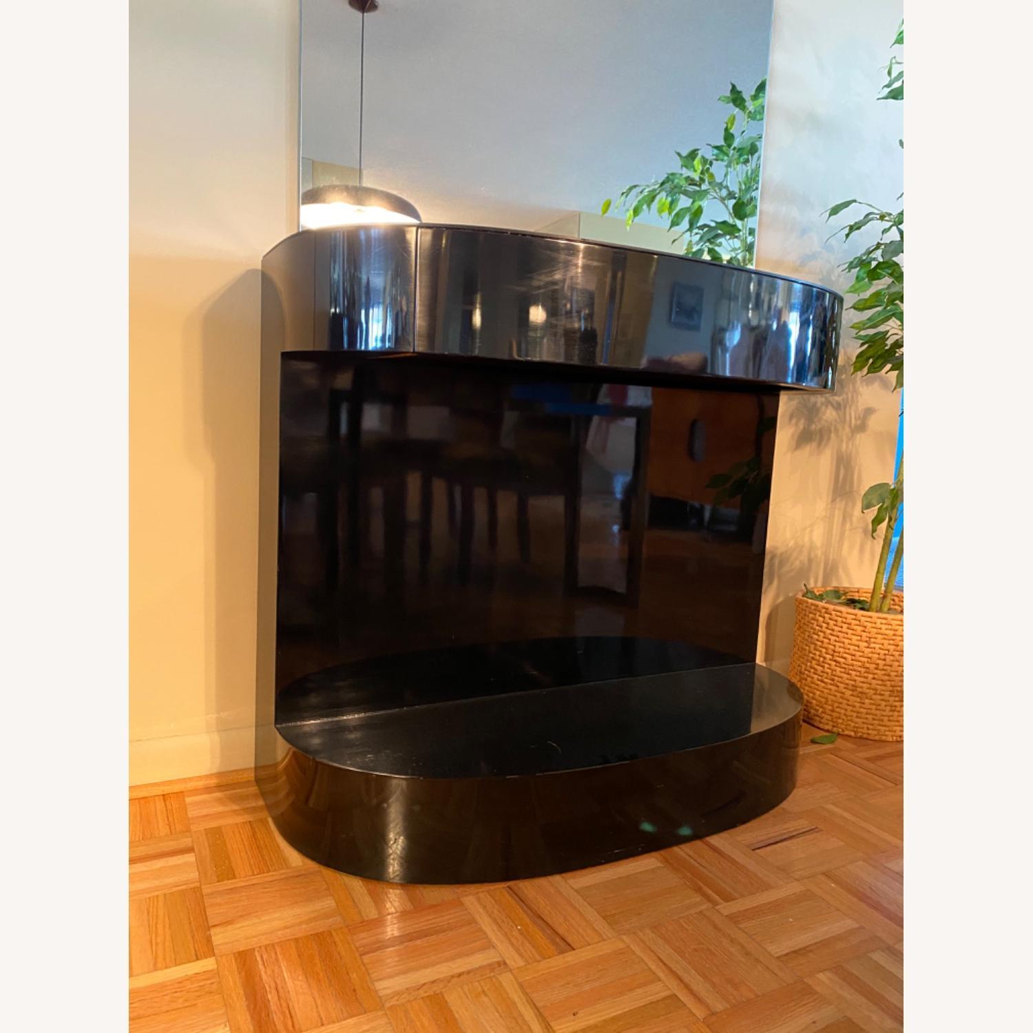 Black Vintage Side Table AptDeco