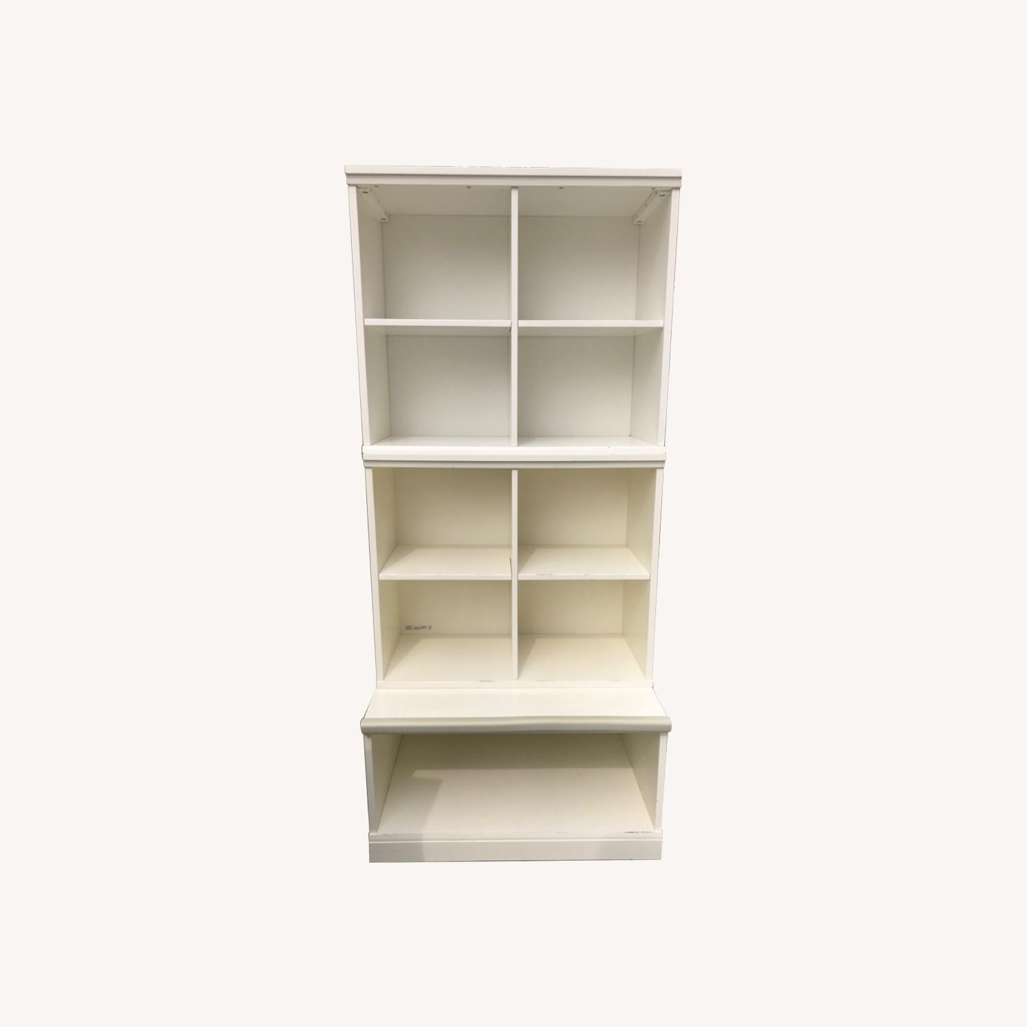 Pottery Barn Kids White Shelf AptDeco