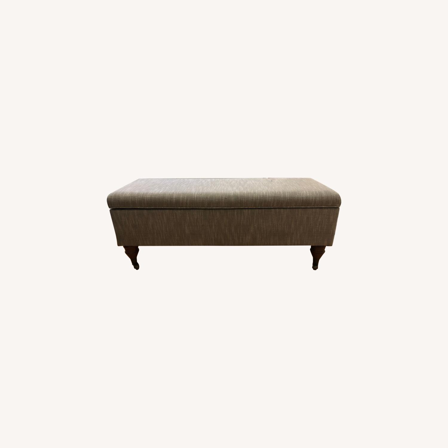 Target Upholstered Storage Bench AptDeco