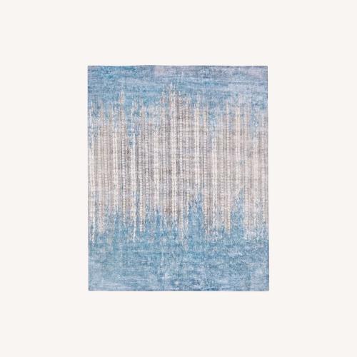 Used West Elm Echo Print Rug for sale on AptDeco