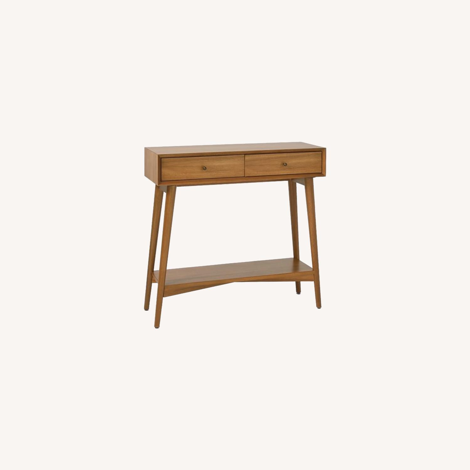 West Elm Mid Century Entry Table AptDeco