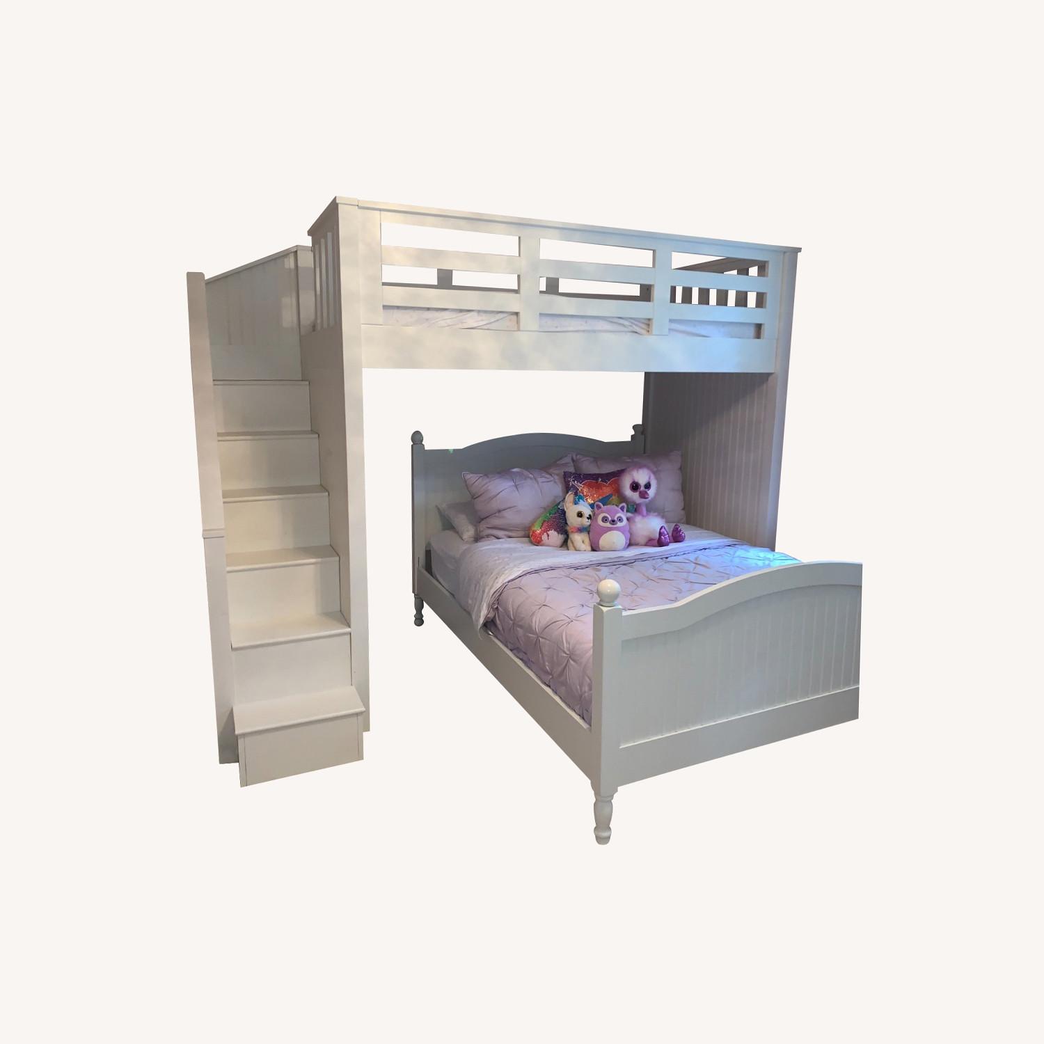 Pottery Barn Loft Bunk Bed - image-0