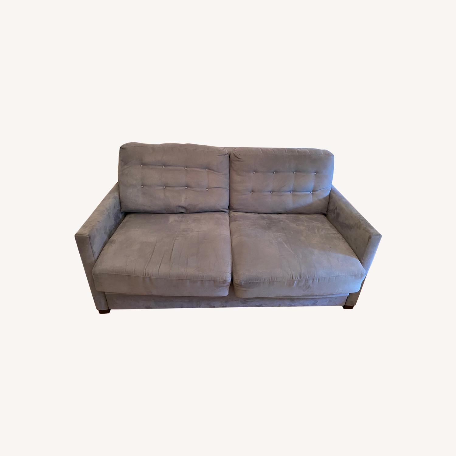 Raymour & Flanigan PullOut Memory Foam Sofa AptDeco