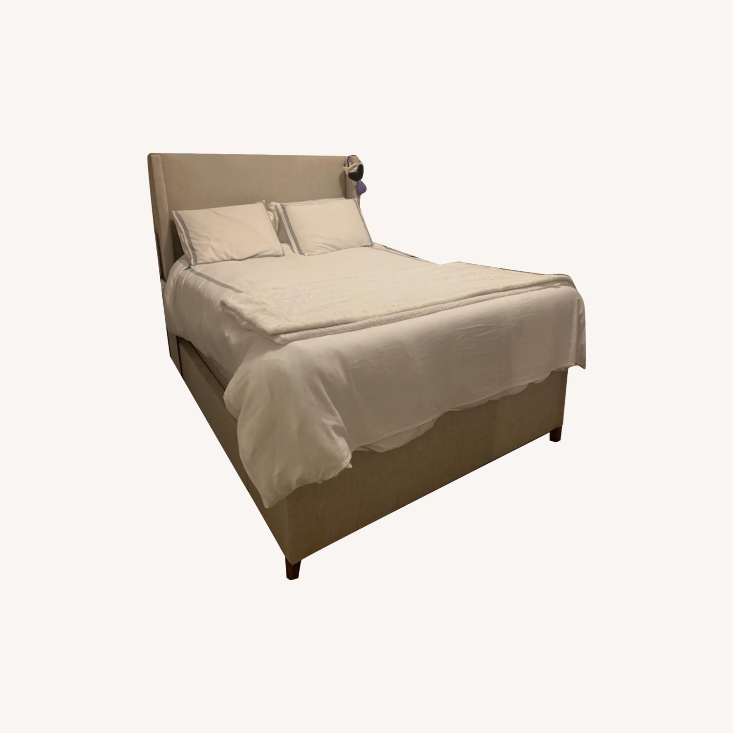 Restoration Hardware Grayson Fabric Bed AptDeco